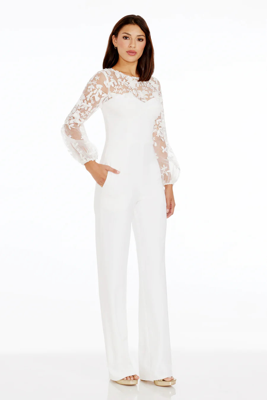 MILA JUMPSUIT - WHITE