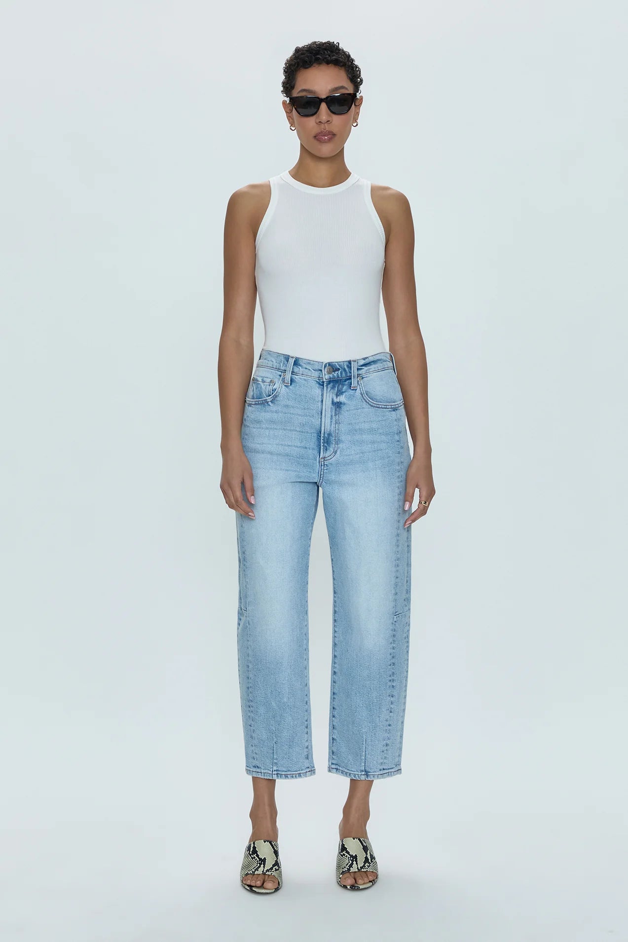 ELI HIGH RISE ARCHED LEG - SUN-KISSED