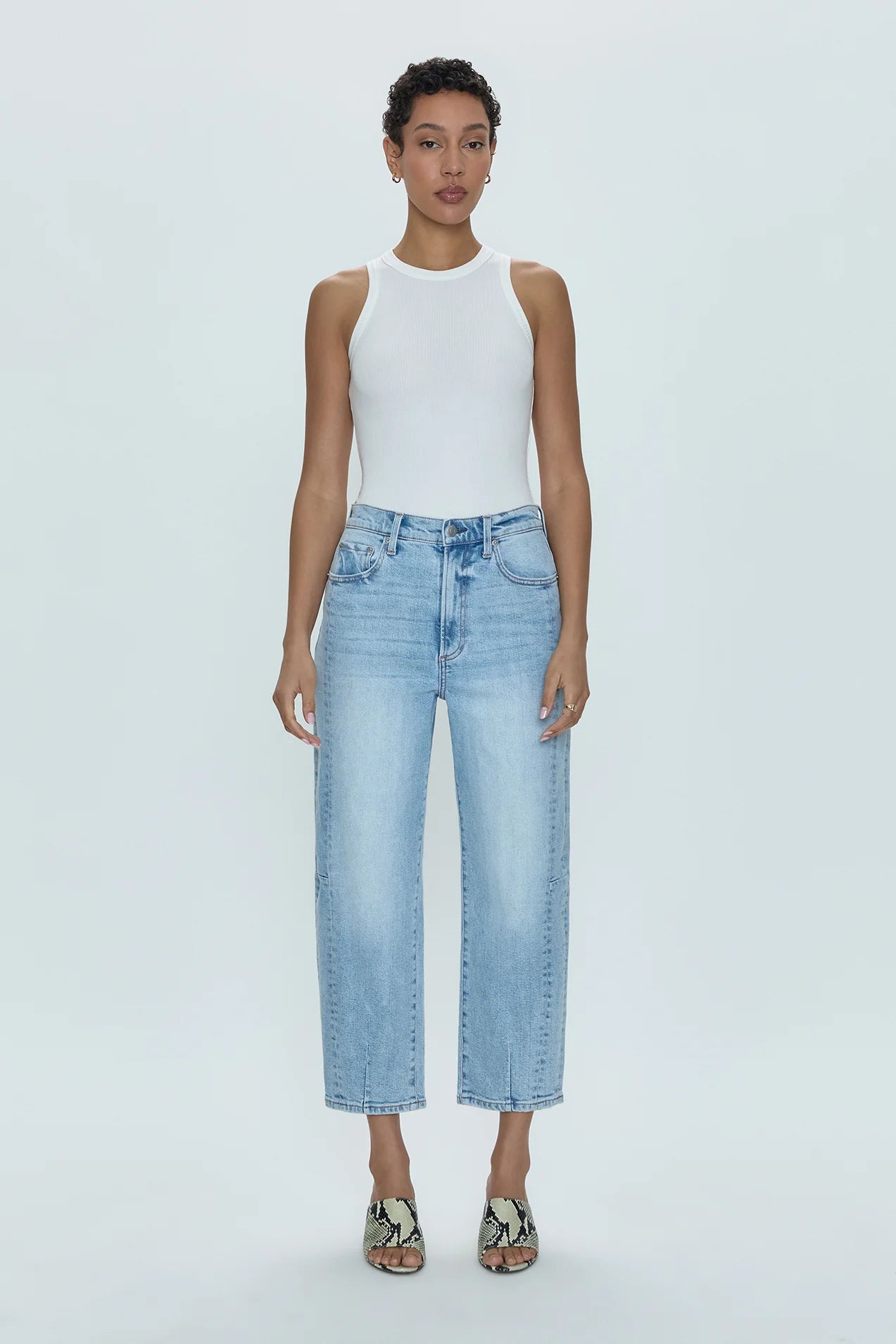 ELI HIGH RISE ARCHED LEG - SUN-KISSED