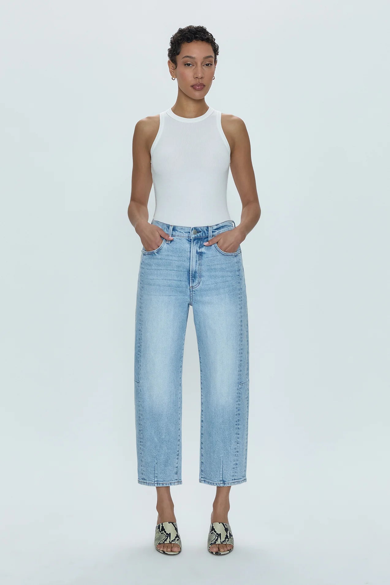ELI HIGH RISE ARCHED LEG - SUN-KISSED