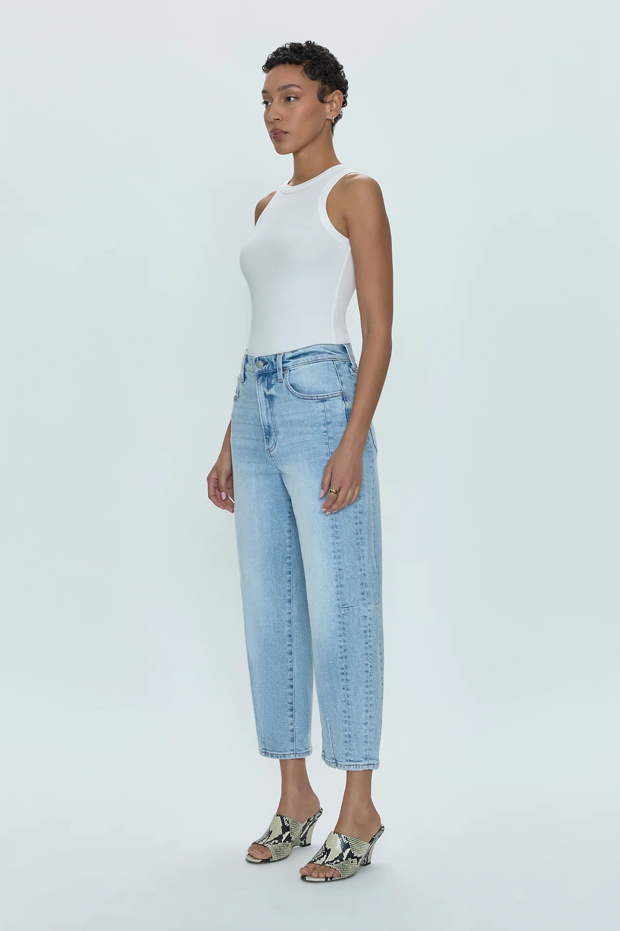 ELI HIGH RISE ARCHED LEG - SUN-KISSED