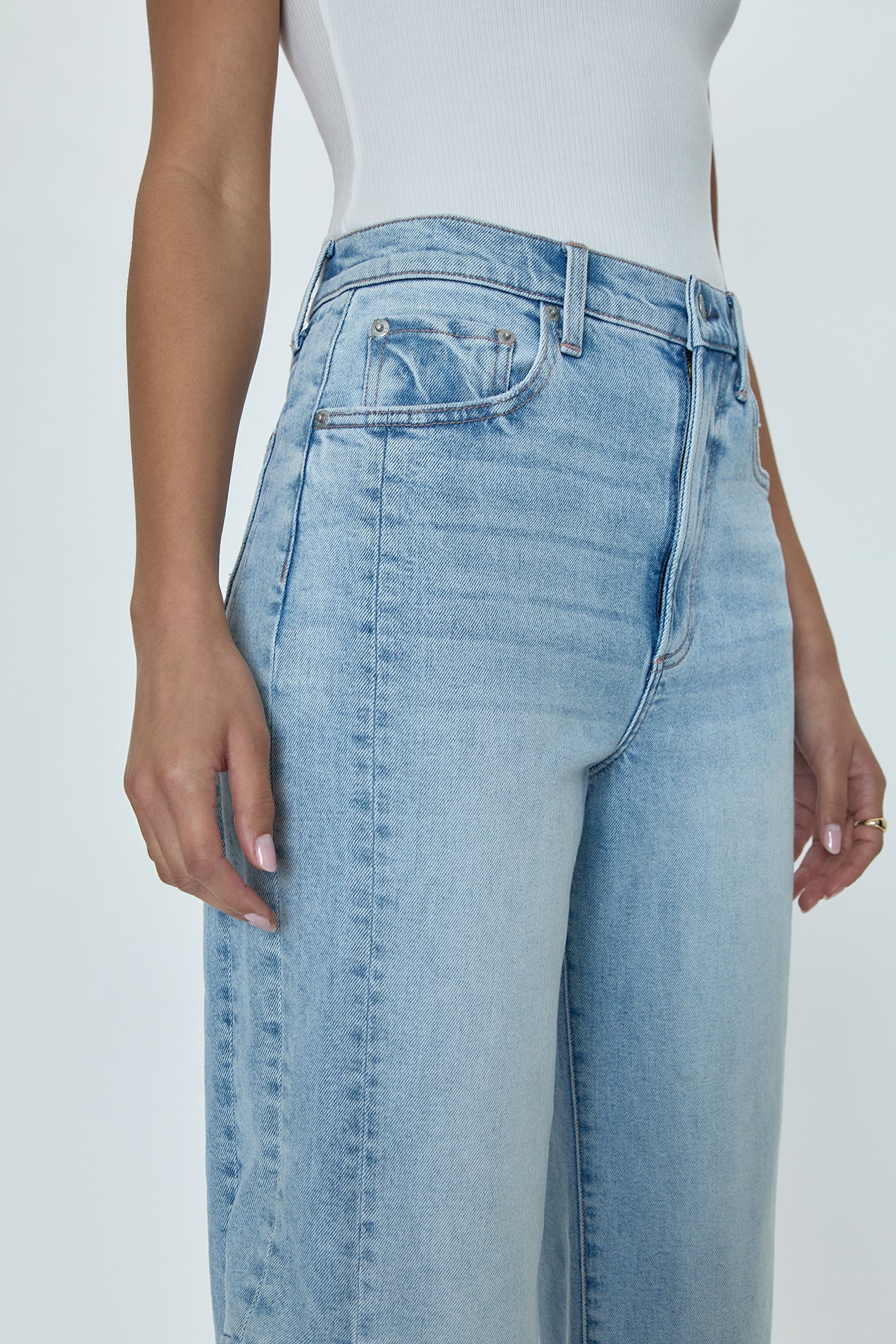 ELI HIGH RISE ARCHED LEG - SUN-KISSED