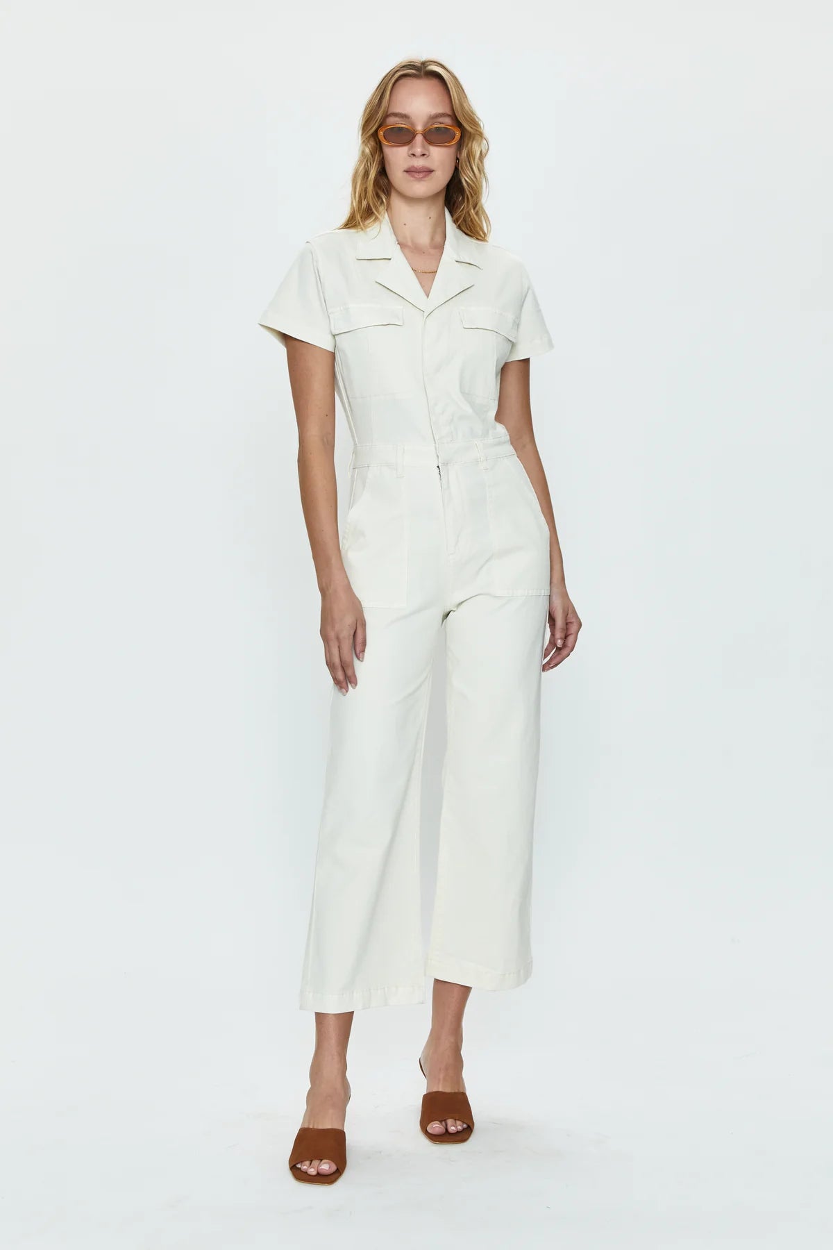 MAKENNA JUMPSUIT - EGGSHELL