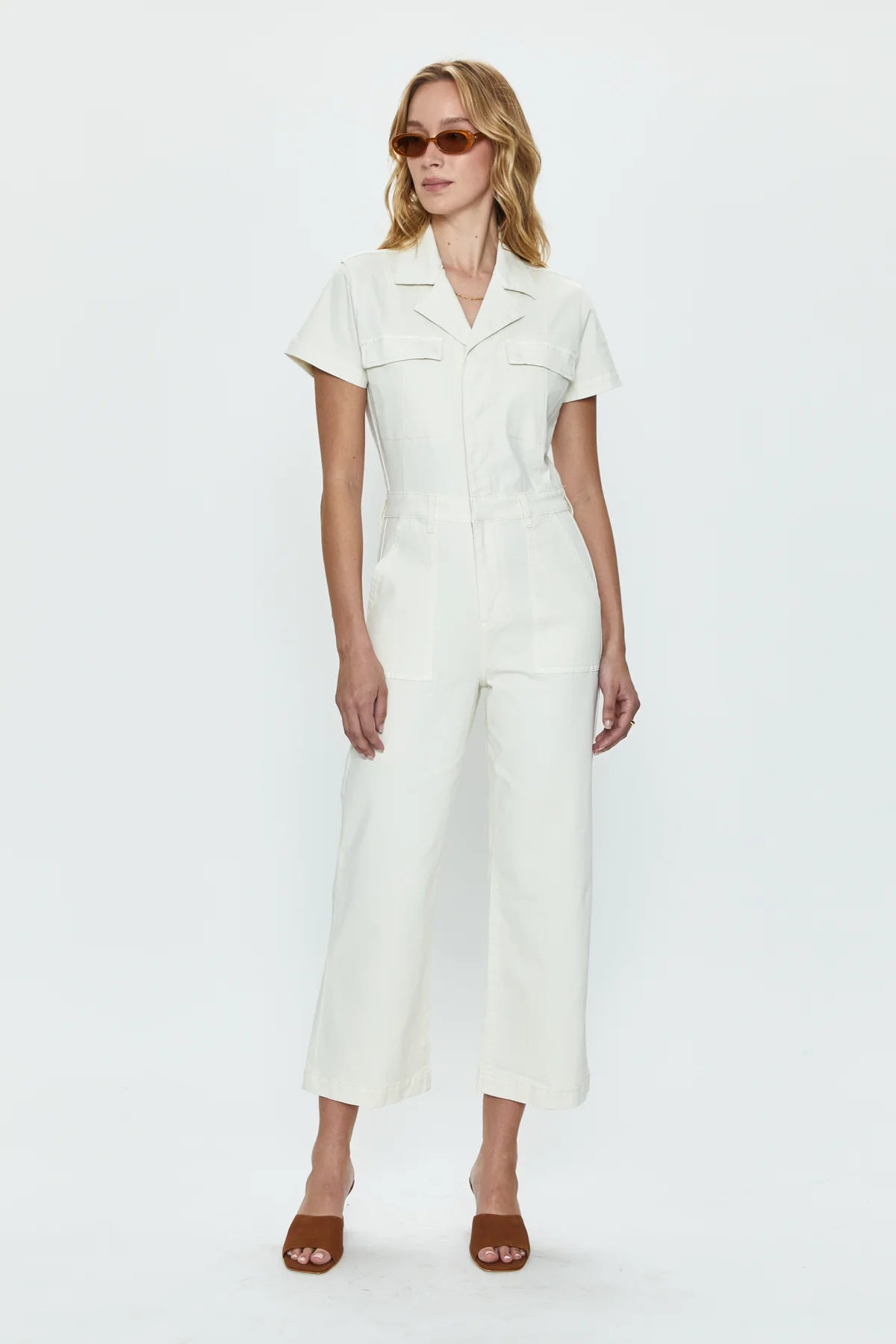 MAKENNA JUMPSUIT - EGGSHELL