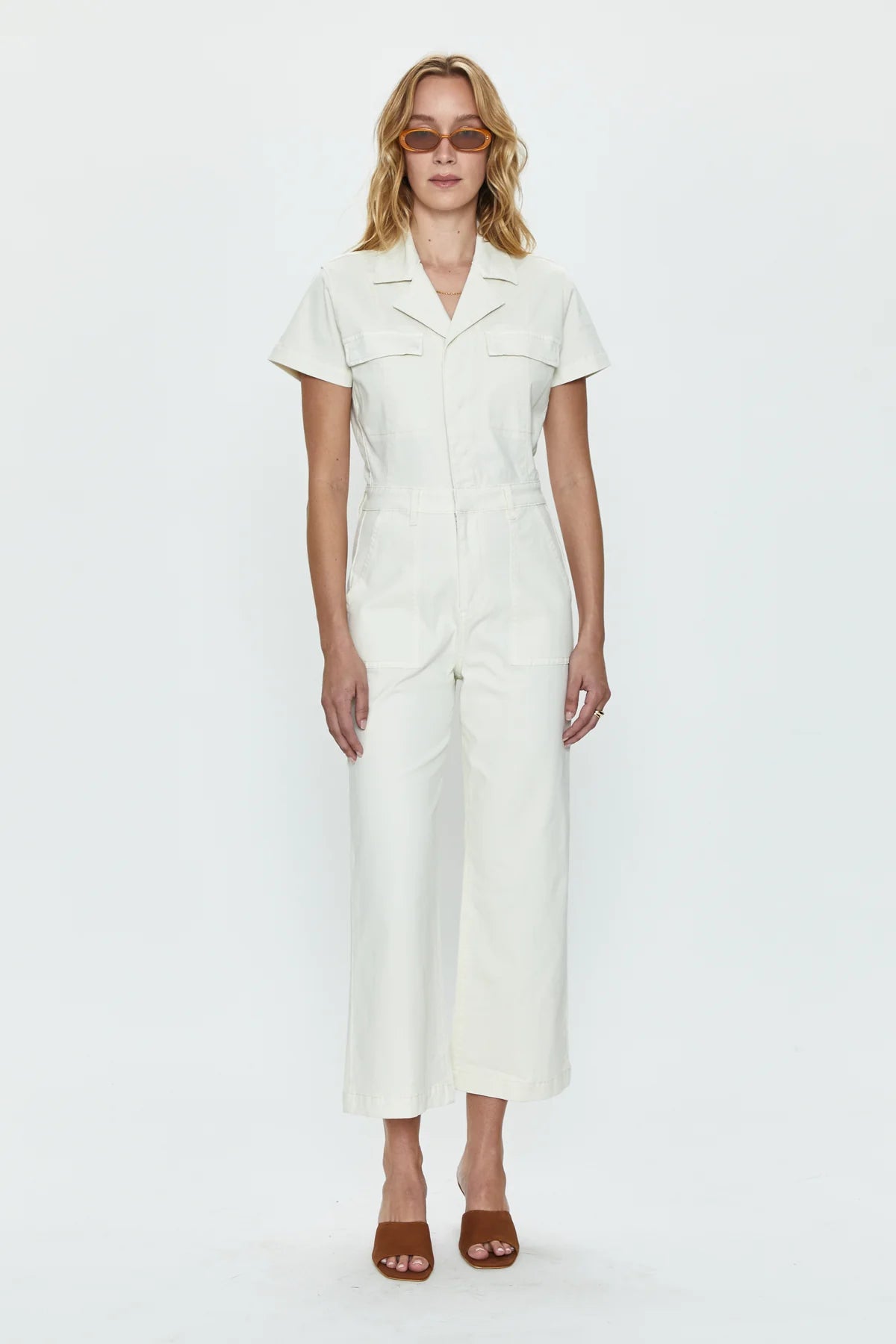 MAKENNA JUMPSUIT - EGGSHELL