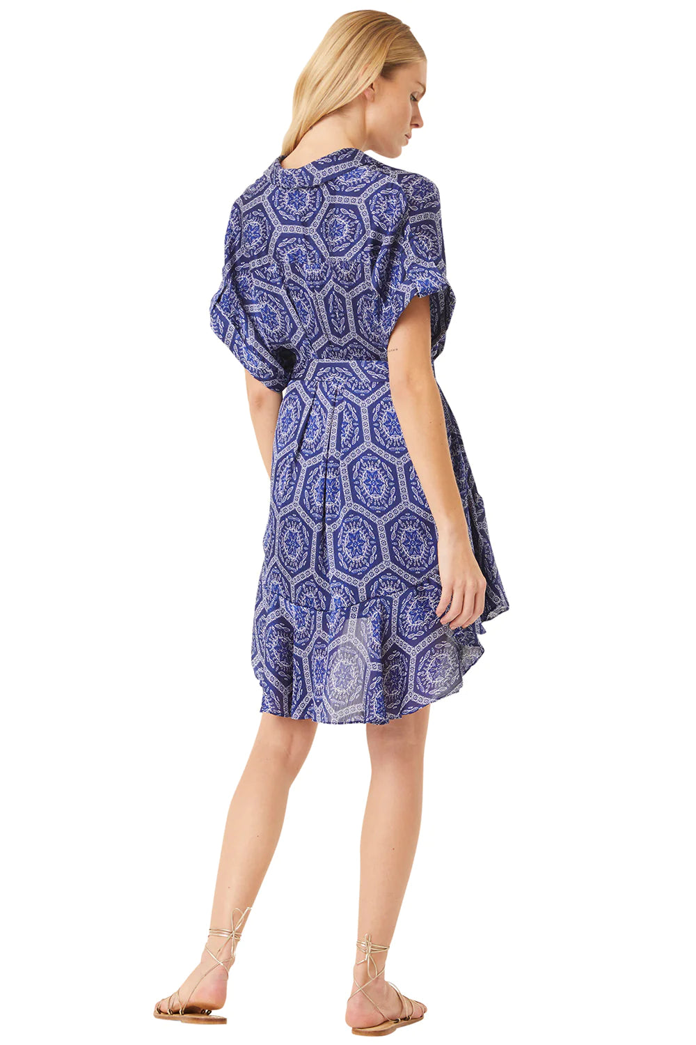 VIENNA DRESS - LAPIS TILE