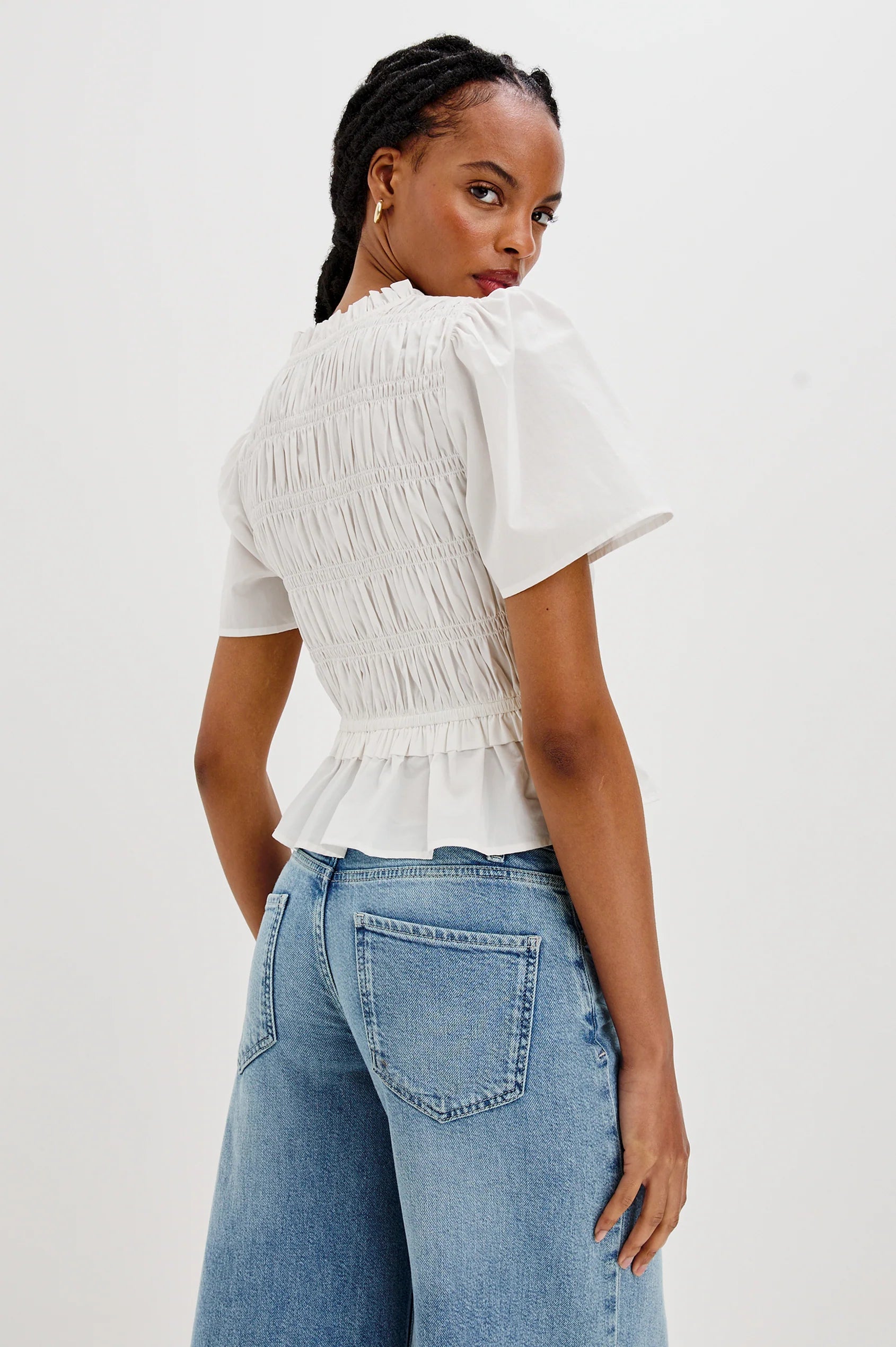 PORTIA TOP - WHITE
