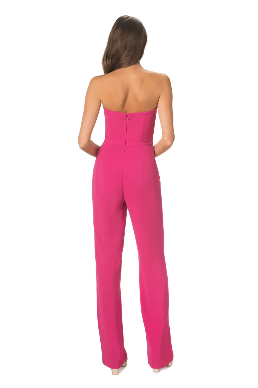 PRESTON JUMPSUIT - BRIGHT FUCHSIA