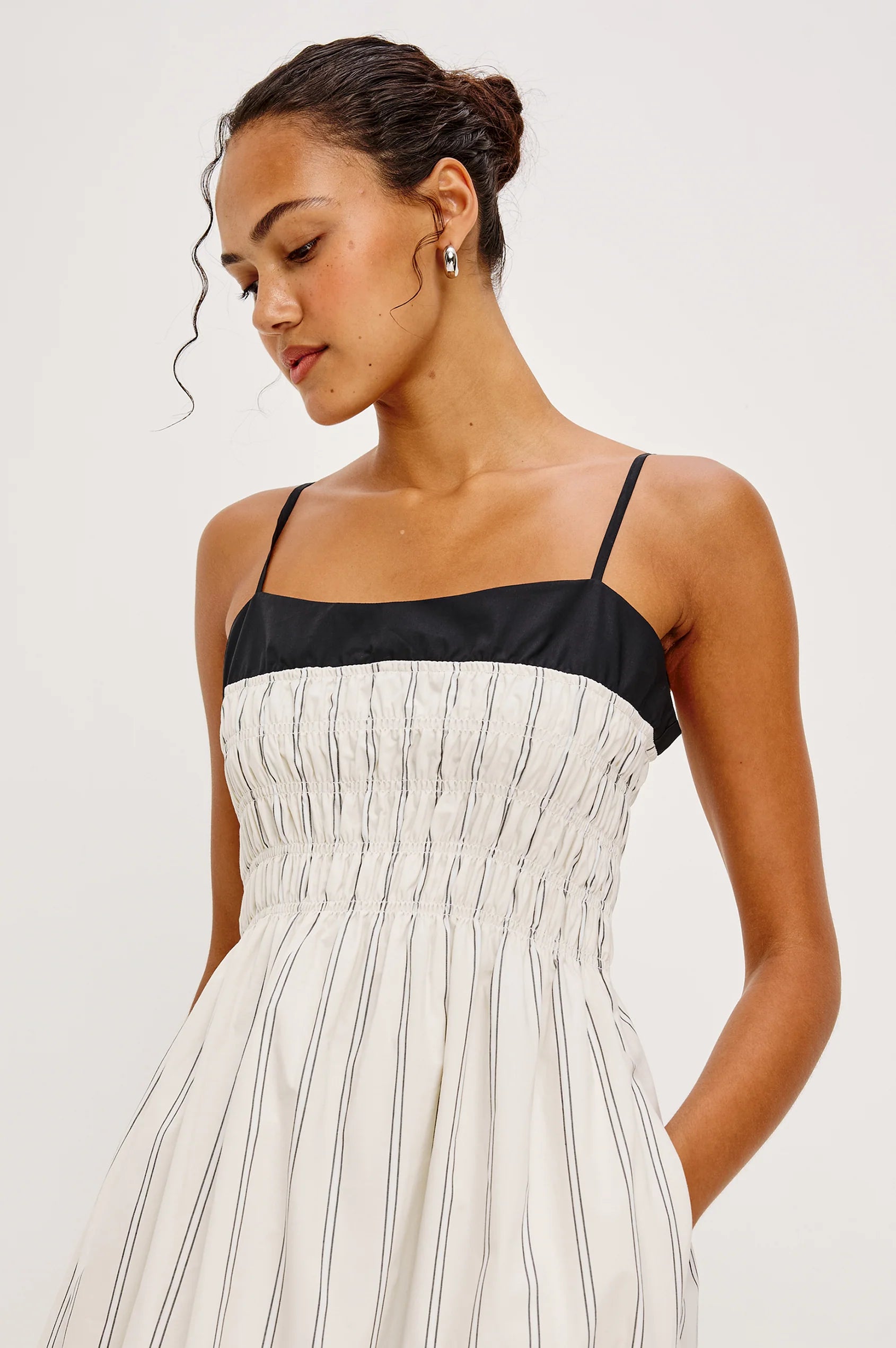 PRIMROSE DRESS - PALMA STRIPE