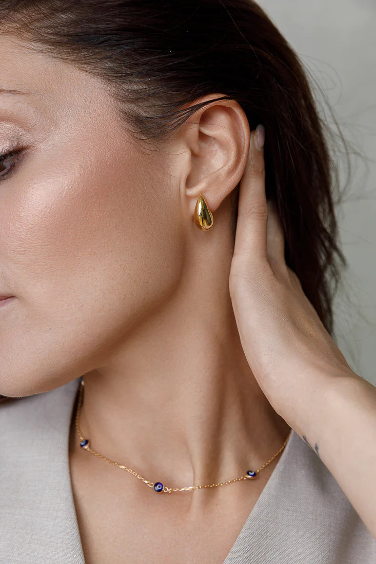 MINI TEAR DROP EARRING