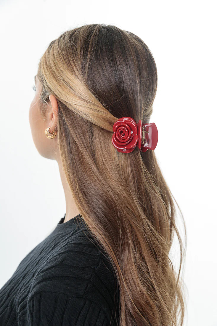 ROSE HAIR CLIP
