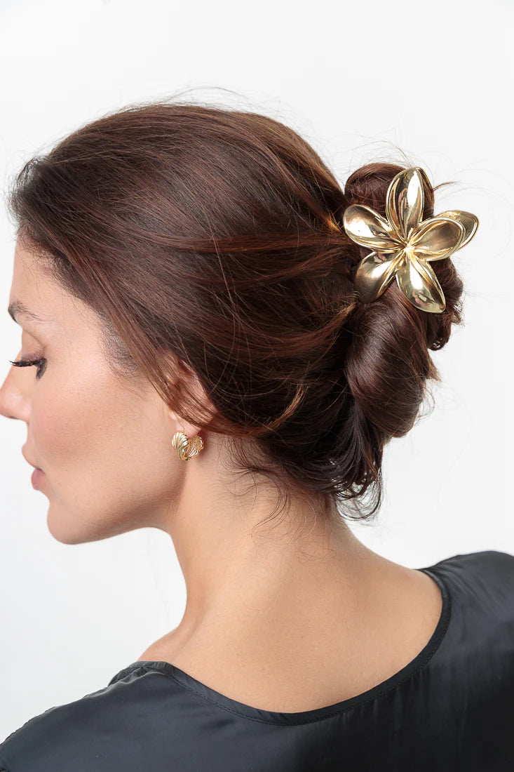 METALLIC LILY JAW CLIP