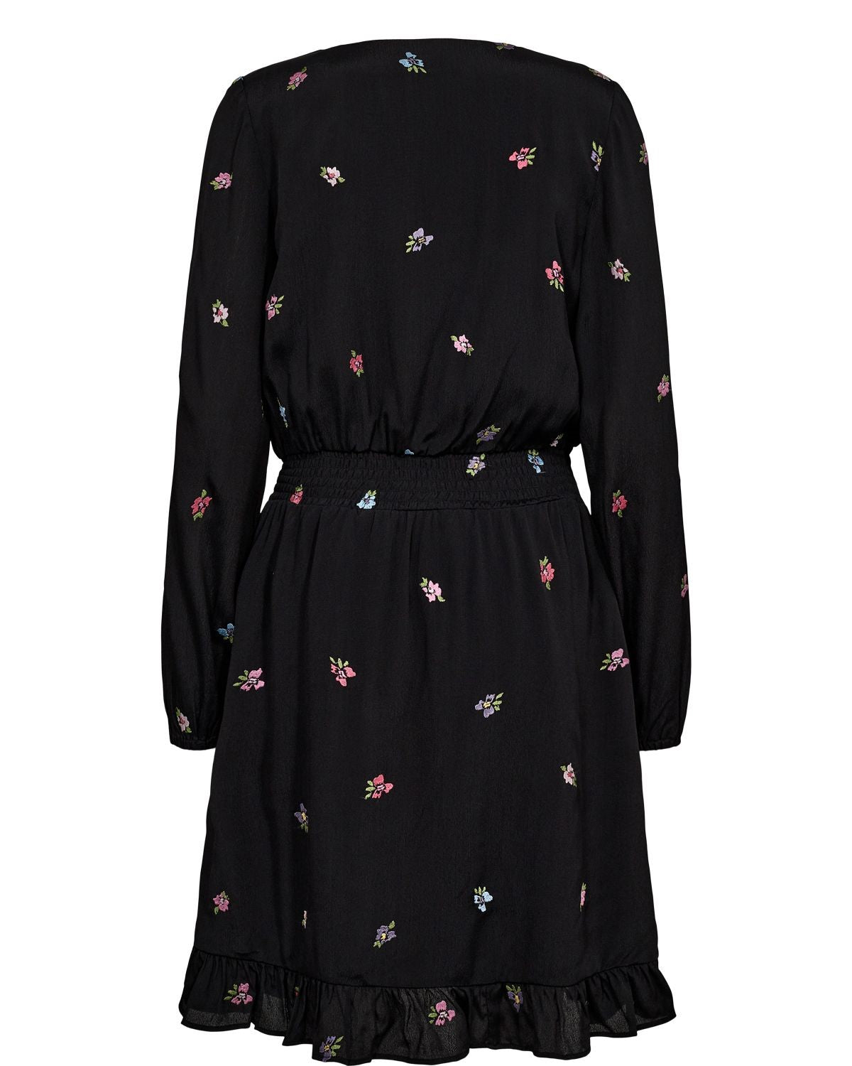 NUFLORA DRESS - CAVIAR