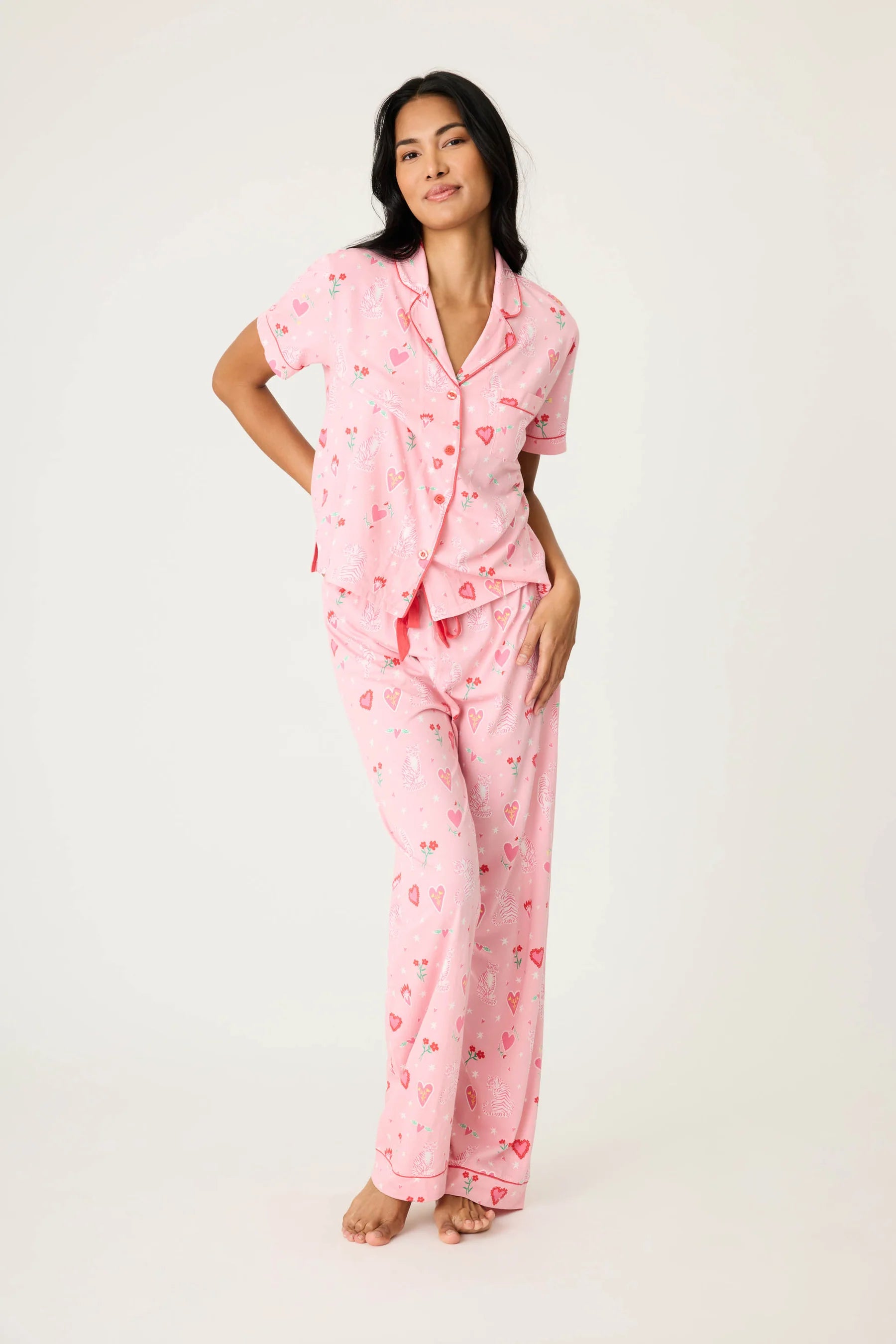 WHIMSY TIGER PJ SET