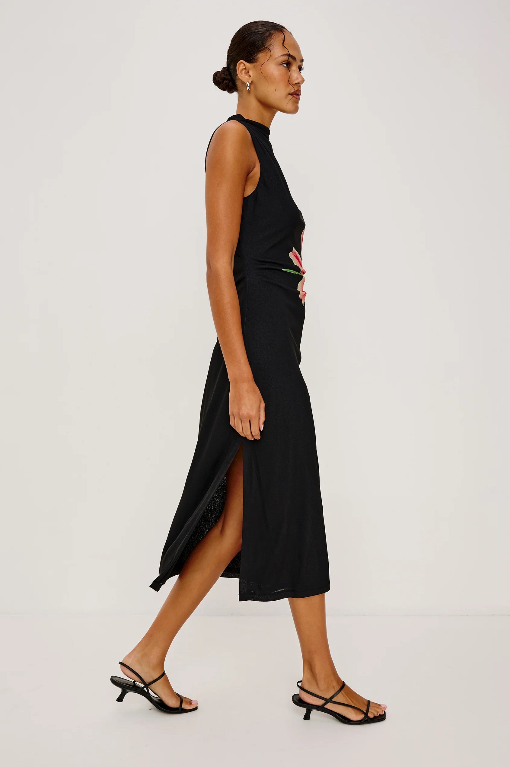REBECCA DRESS - PEACH LILY