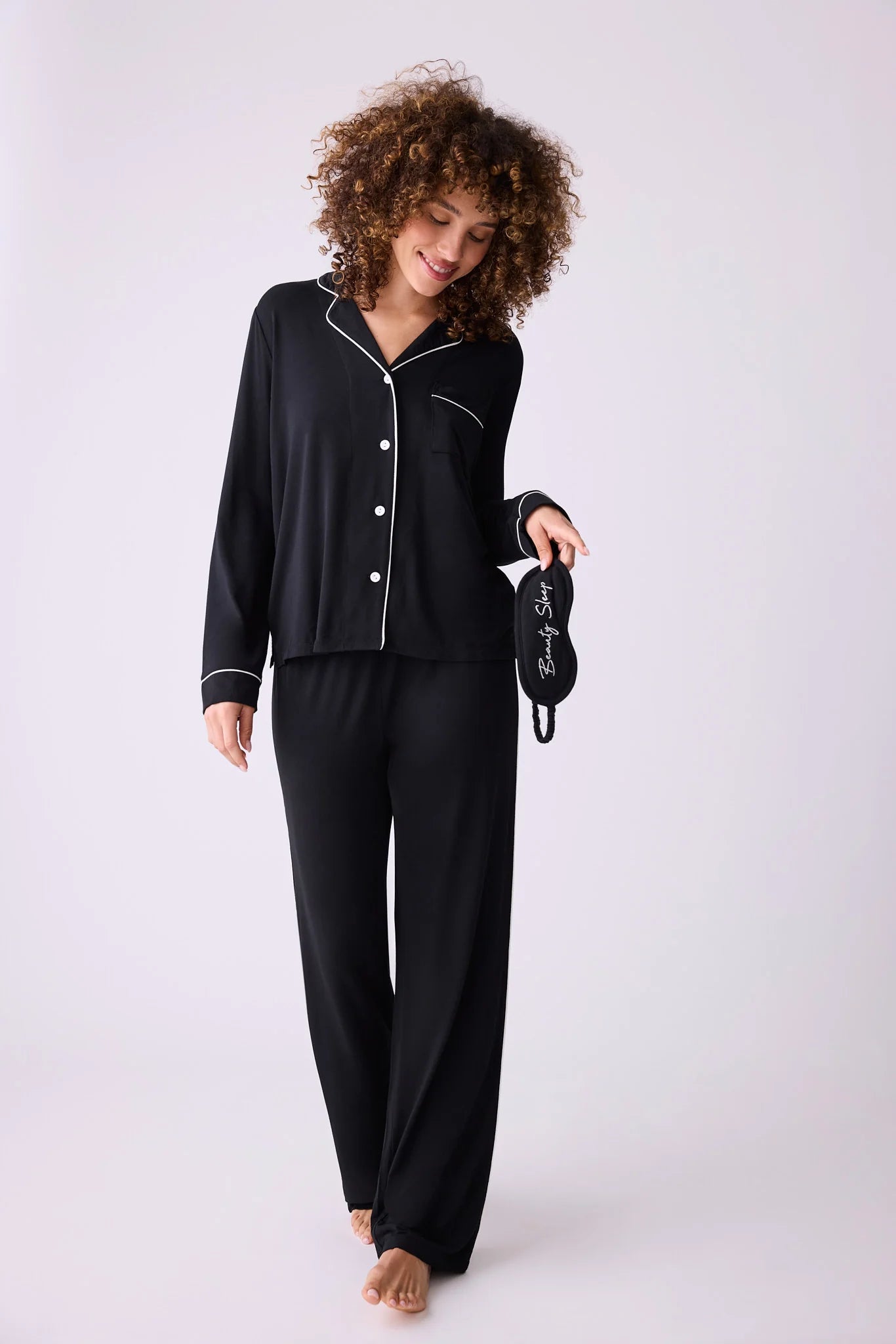 MODAL BASICS PJ SET - BLACK
