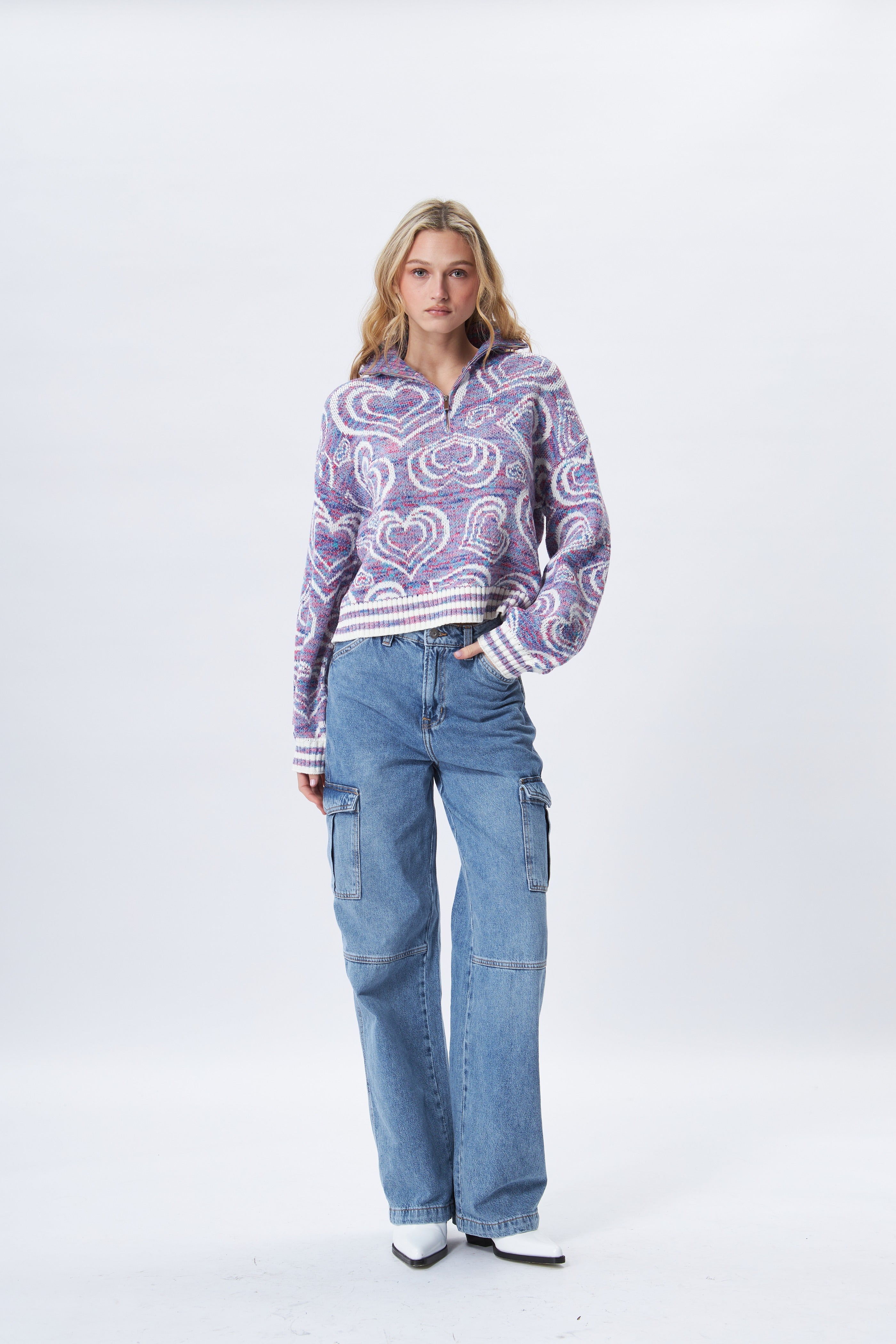 ROYCE SWEATER - PURPLE RHAPSODY