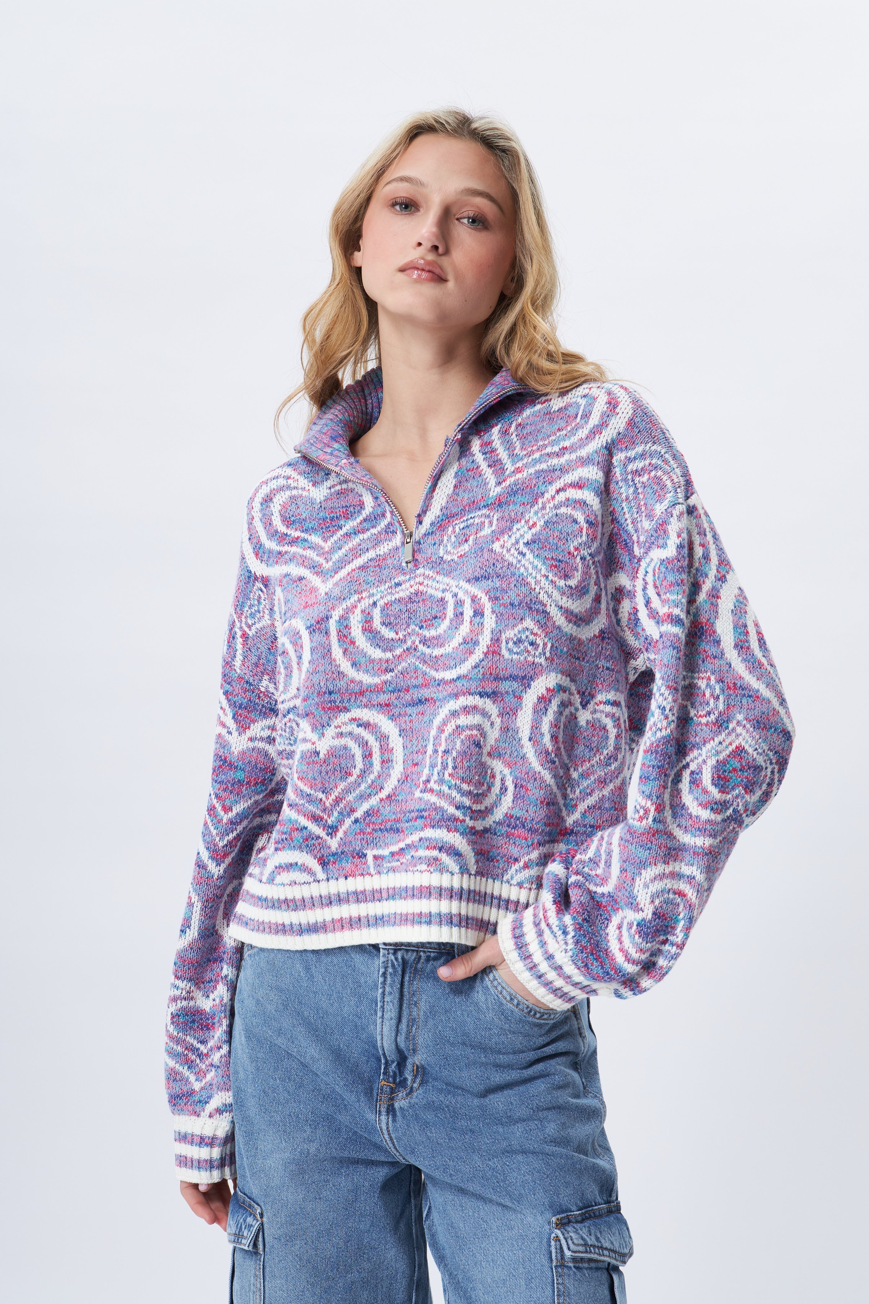 ROYCE SWEATER - PURPLE RHAPSODY