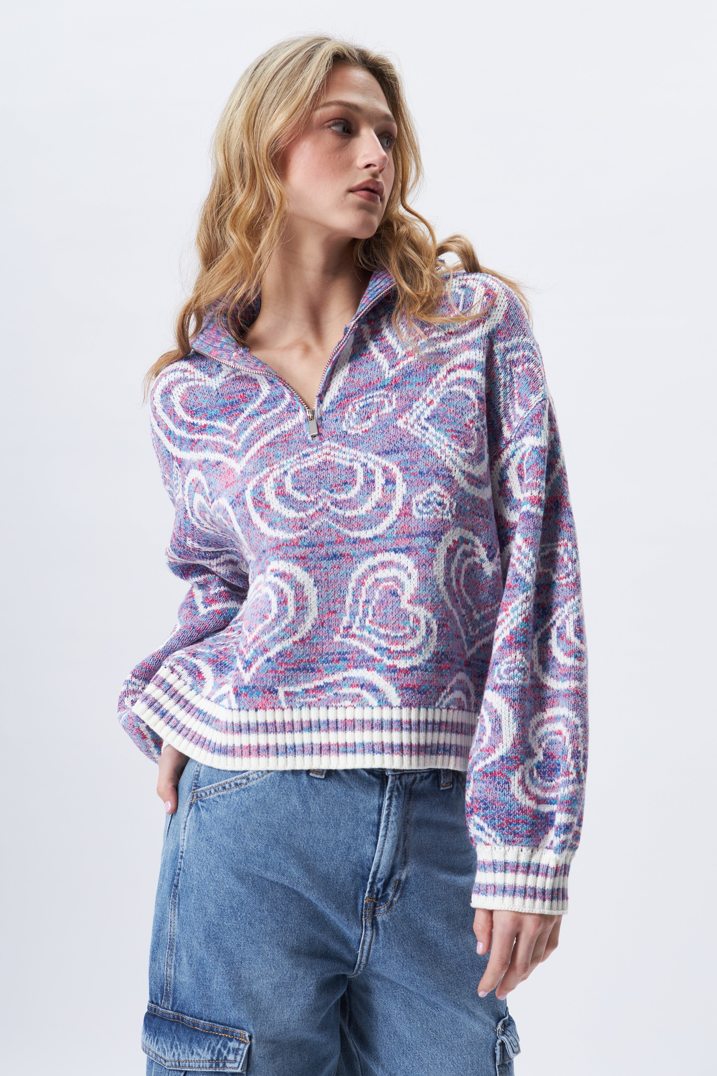 ROYCE SWEATER - PURPLE RHAPSODY