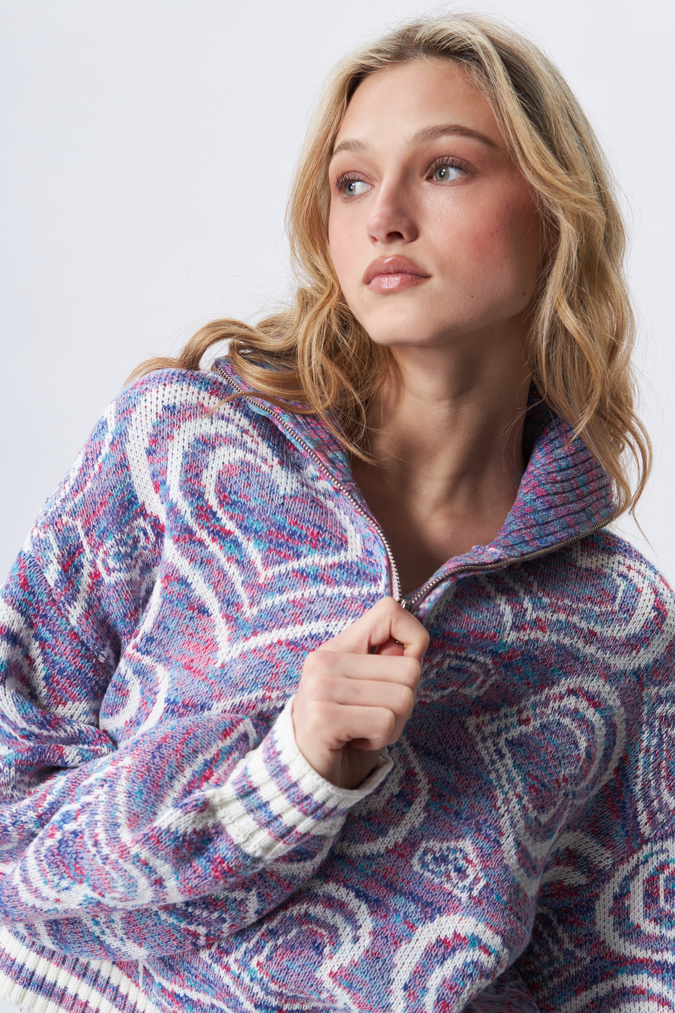ROYCE SWEATER - PURPLE RHAPSODY