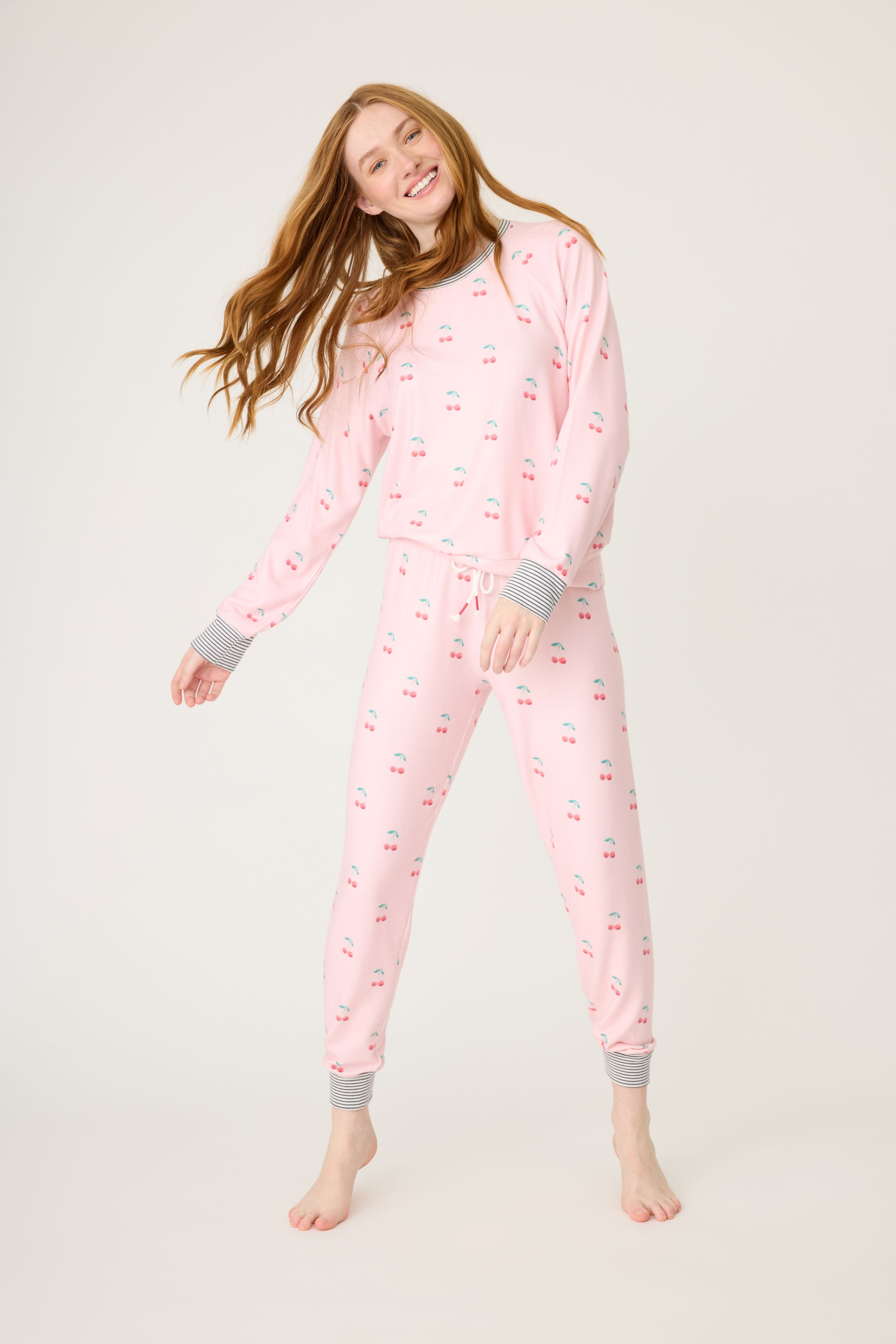 LIFE IS SWEET PJ SET - BALLET PINK