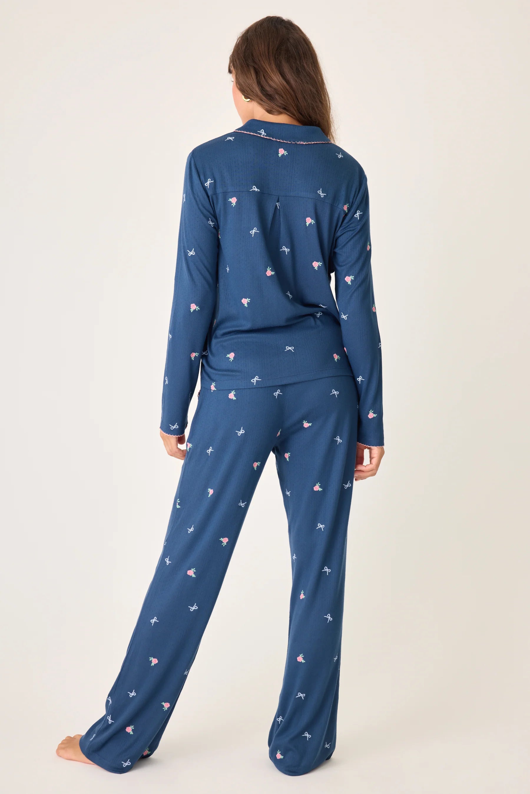 ENGLISH ROSE FLORAL PJ SET