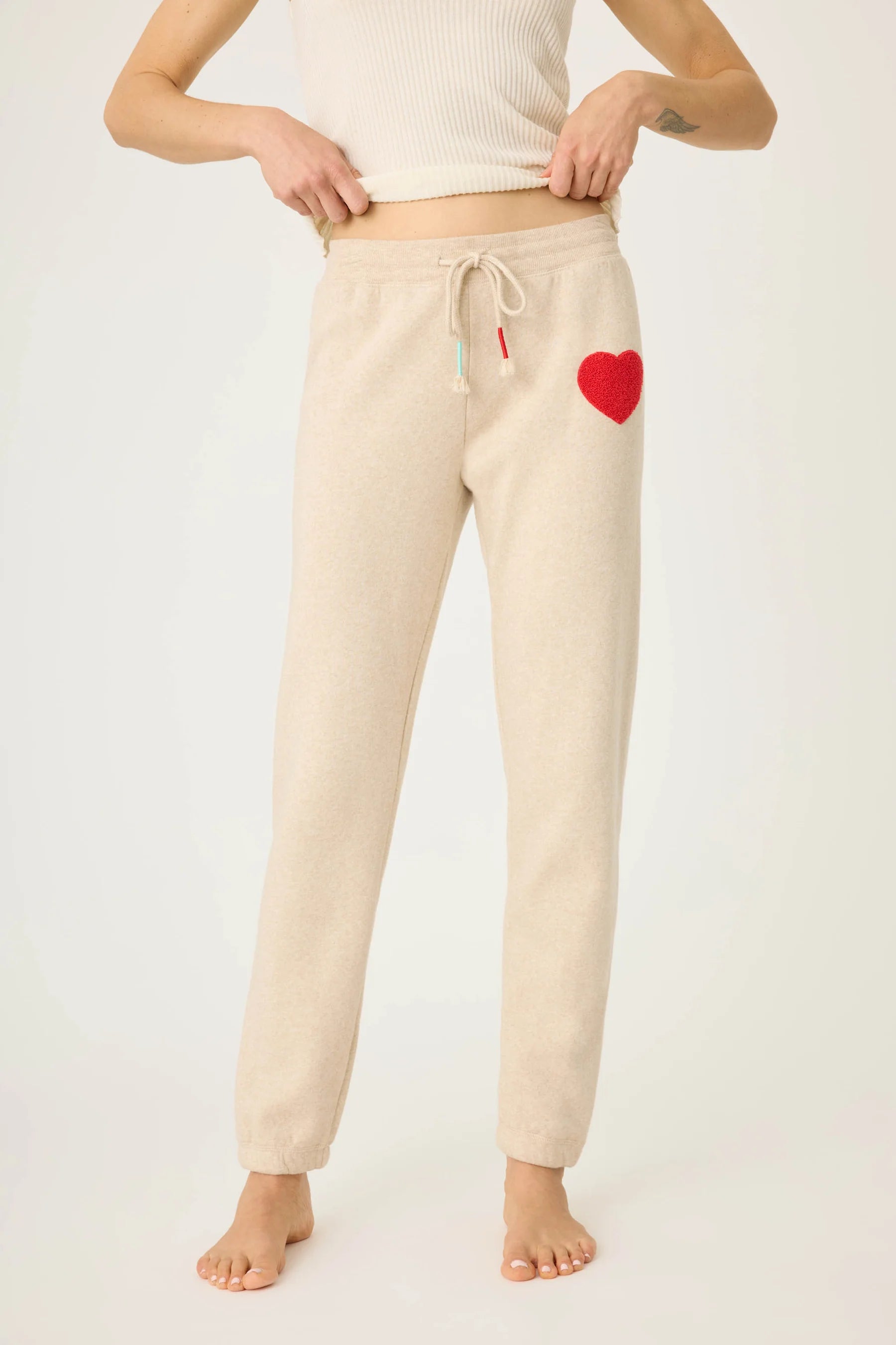 FOR THE MAMA'S EMBROIDERED PANT