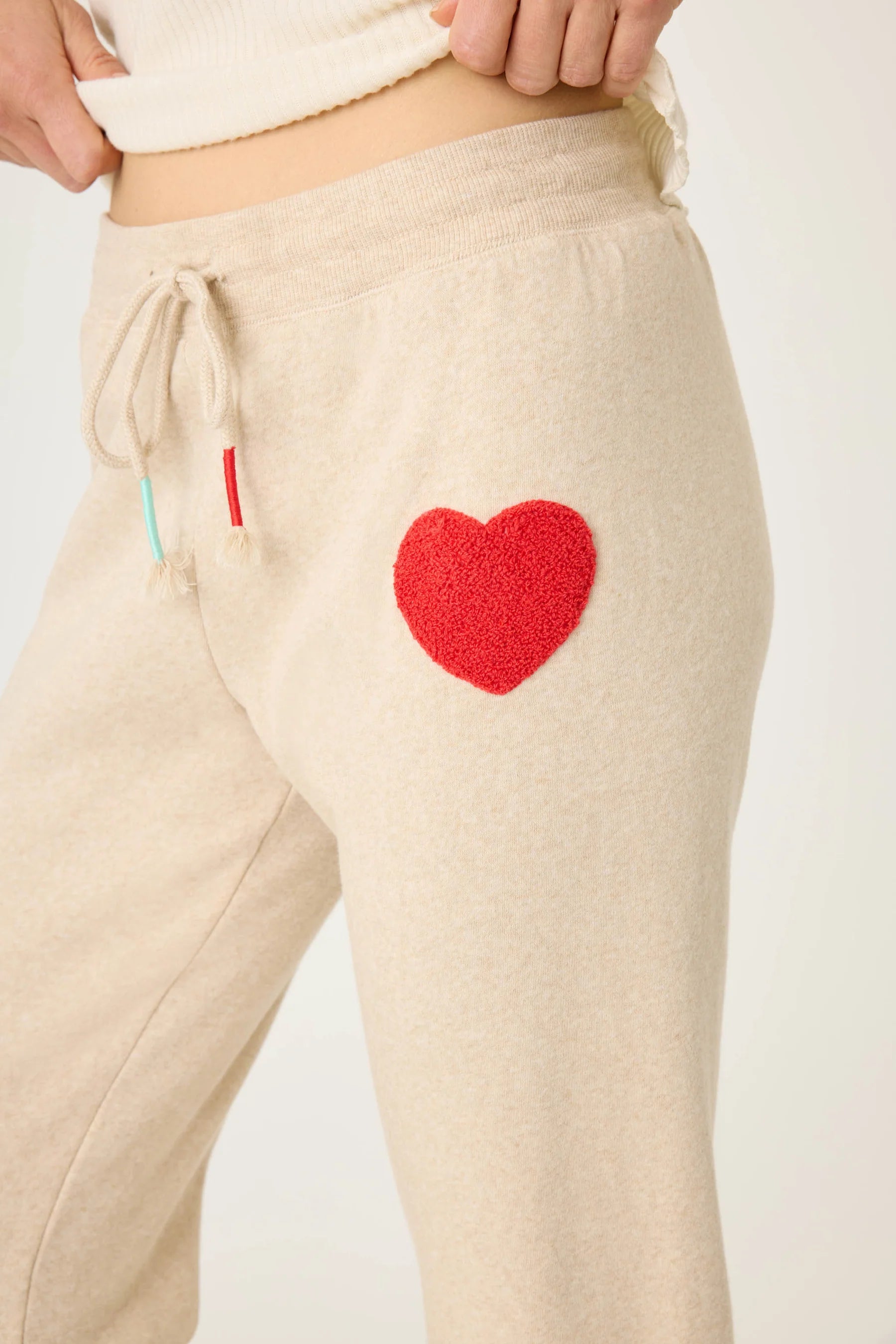 FOR THE MAMA'S EMBROIDERED PANT