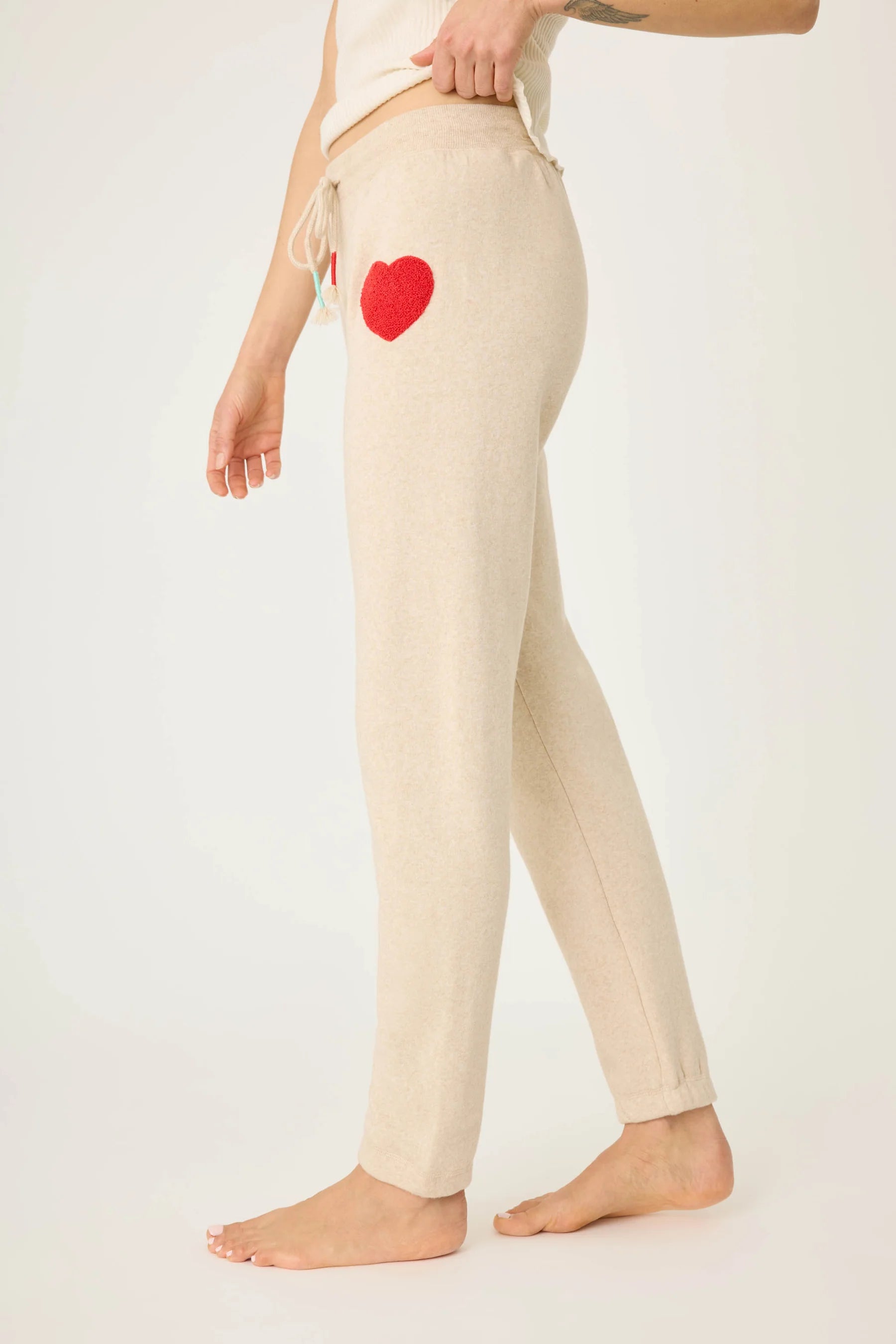 FOR THE MAMA'S EMBROIDERED PANT