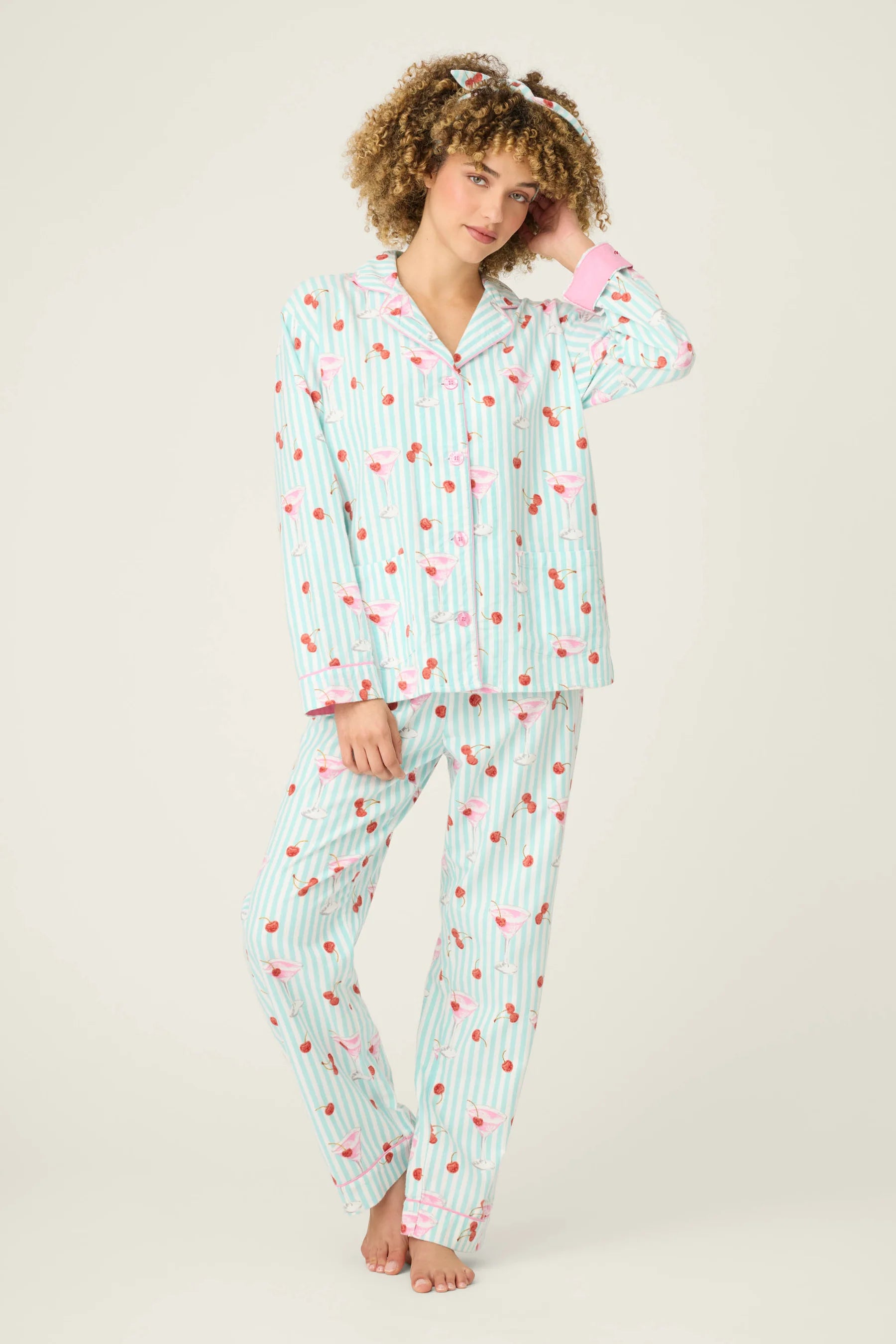 MA CHERIE FLANNEL PJ SET