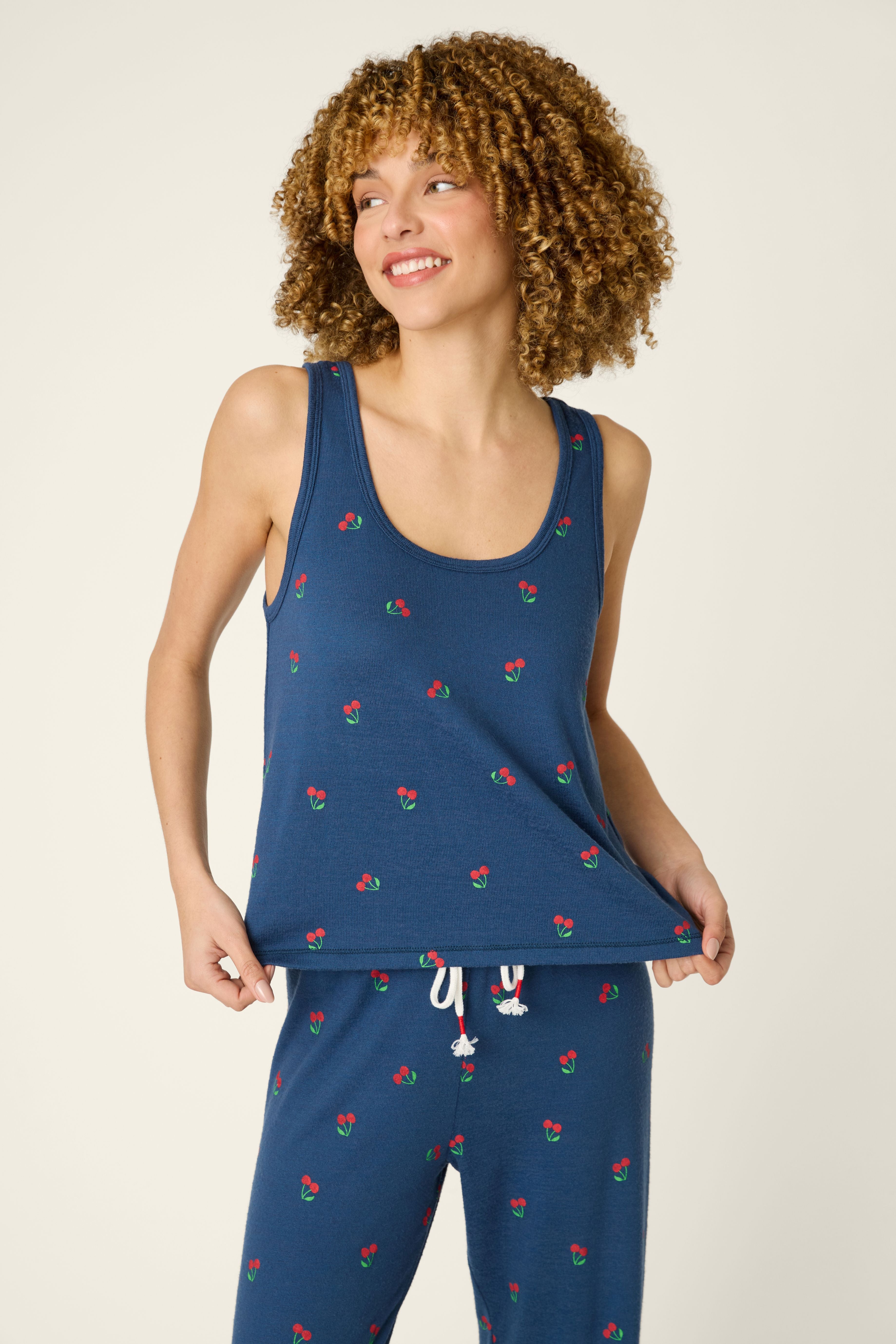 CHERRY PRINT PJ TANK