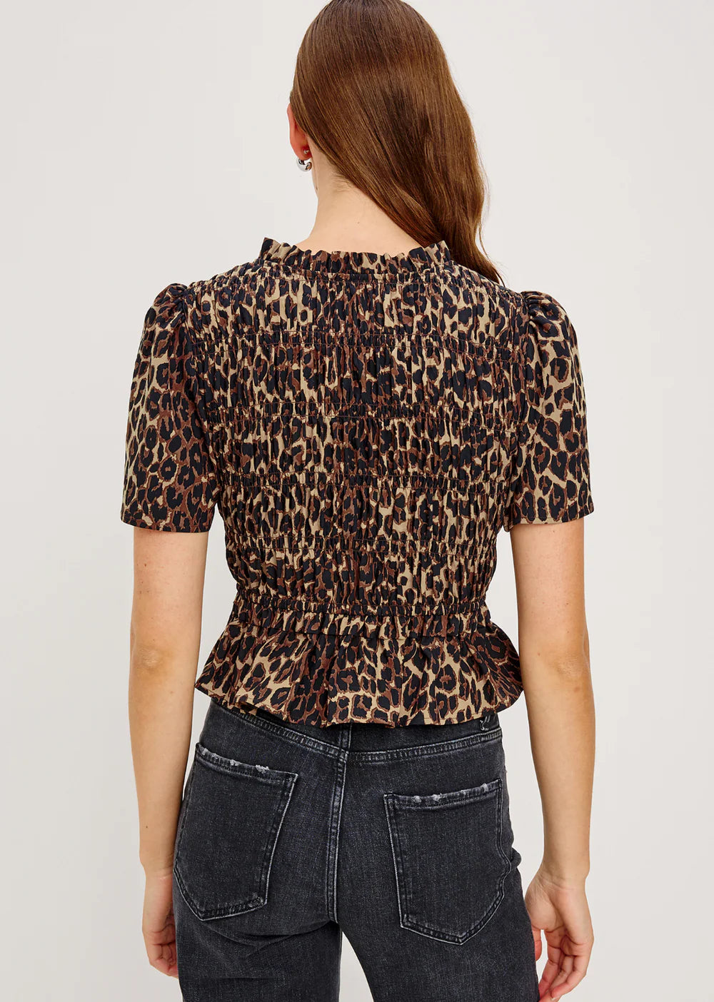 PORTIA TOP - BROWN NALA