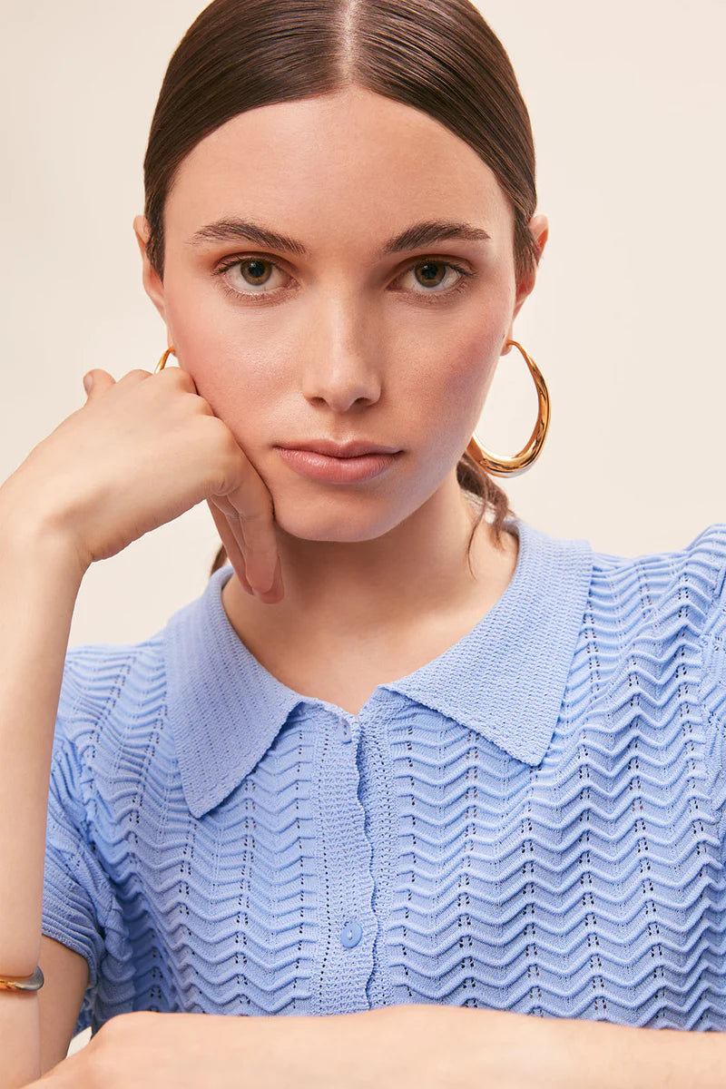 GIBLIS TOP - BLEU JEANS