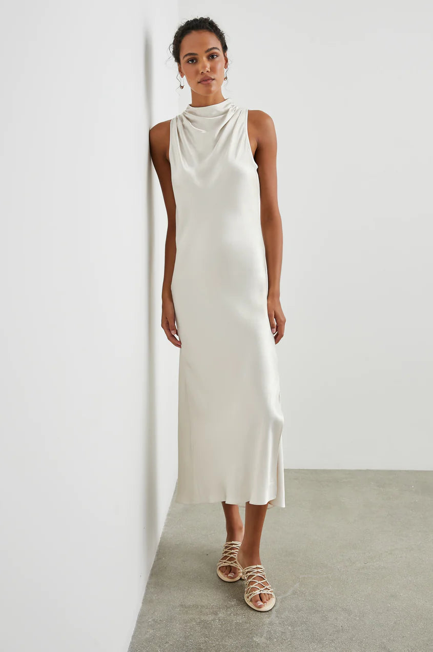 SOLANA DRESS - IVORY
