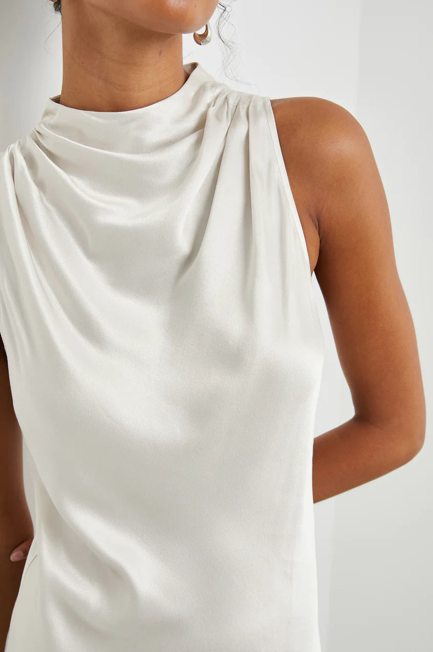 SOLANA DRESS - IVORY