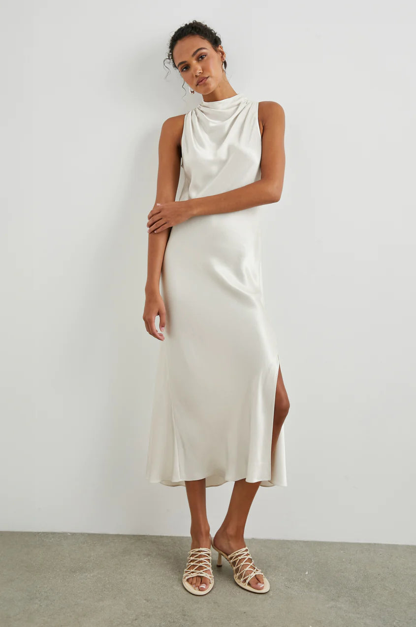 SOLANA DRESS - IVORY