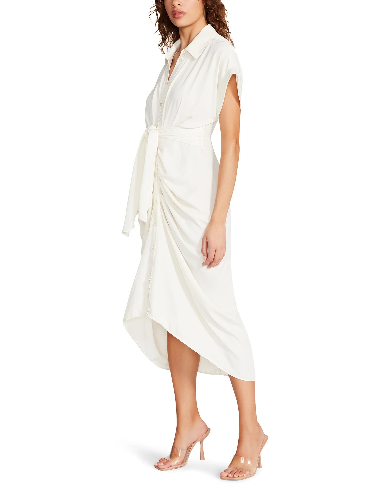 TORI KNIT DRESS - IVORY