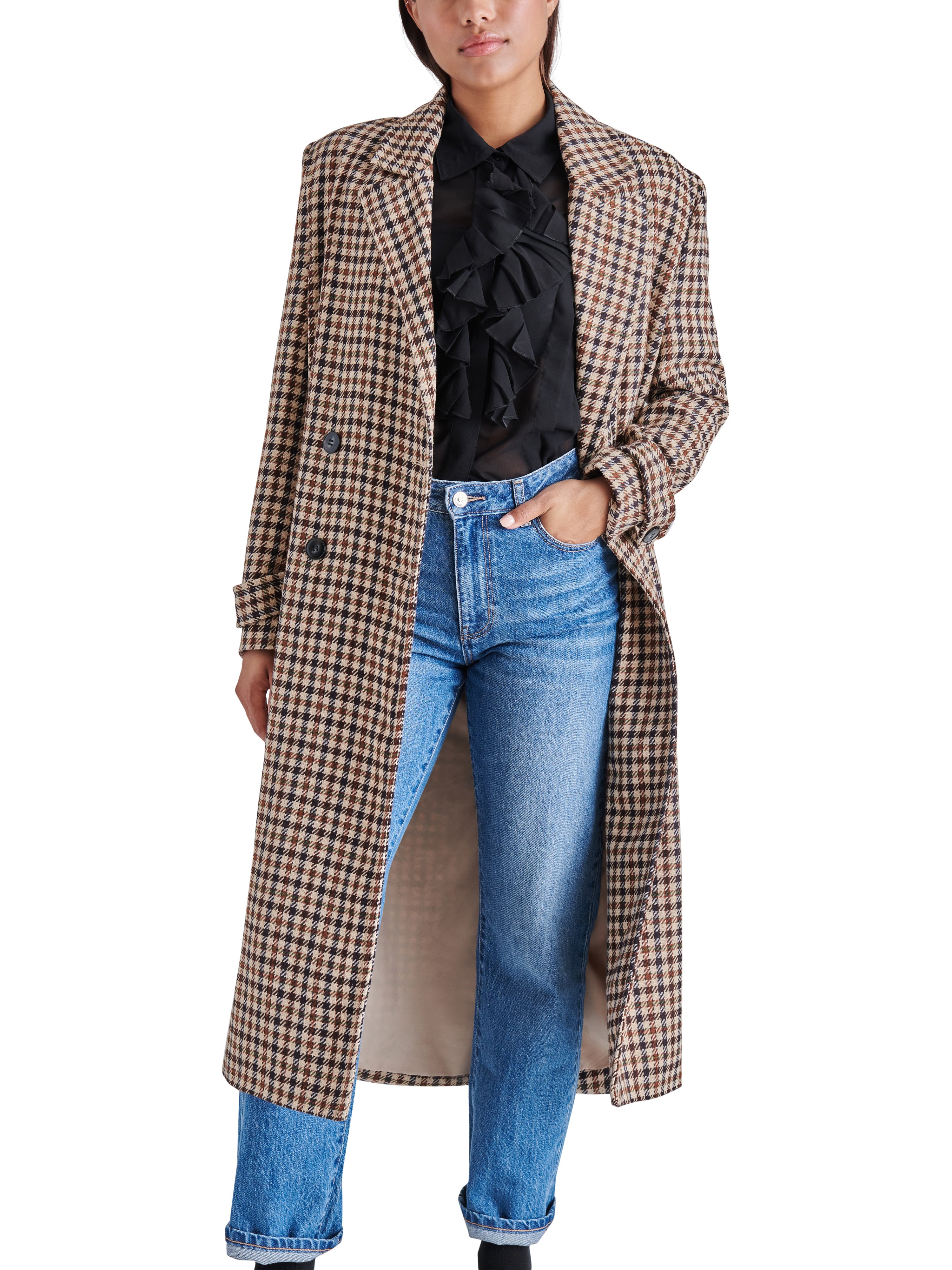 PRINCE LONG COAT - PLAID