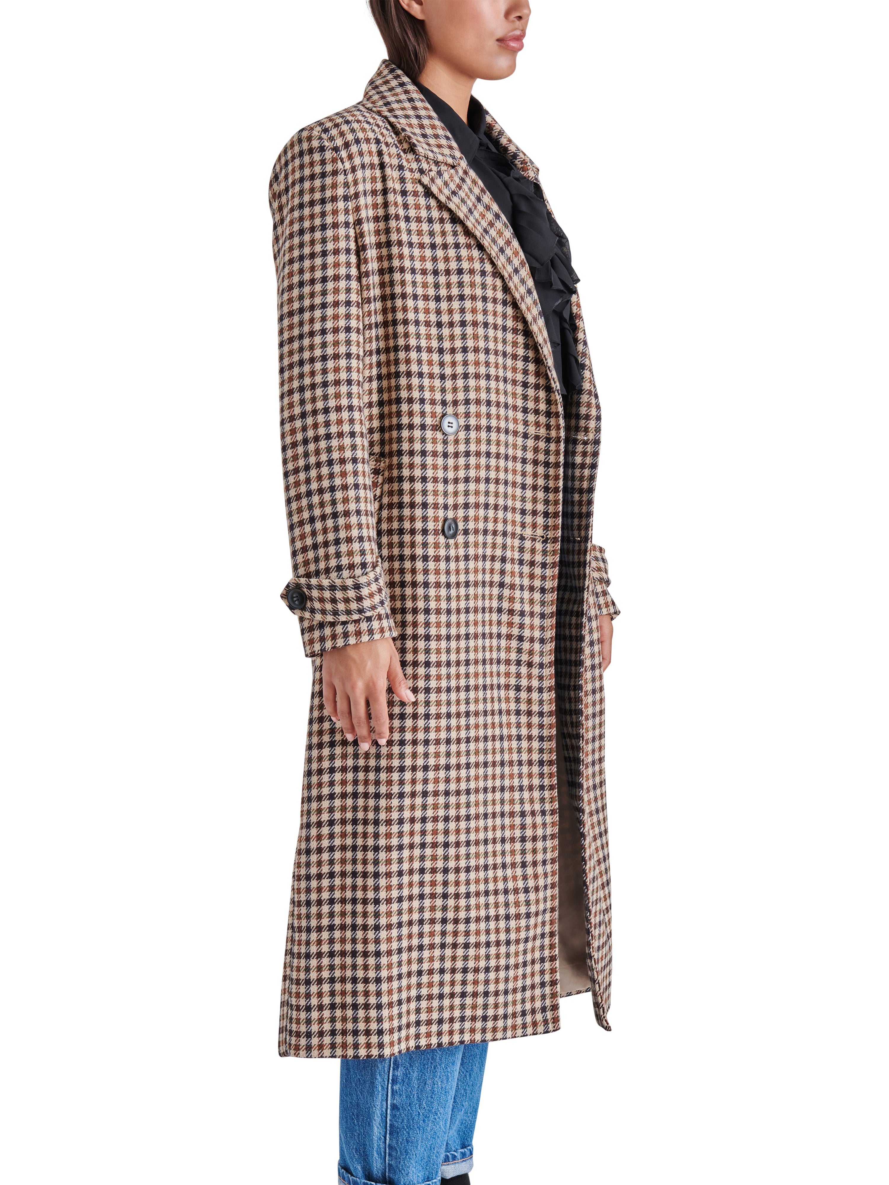 PRINCE LONG COAT - PLAID