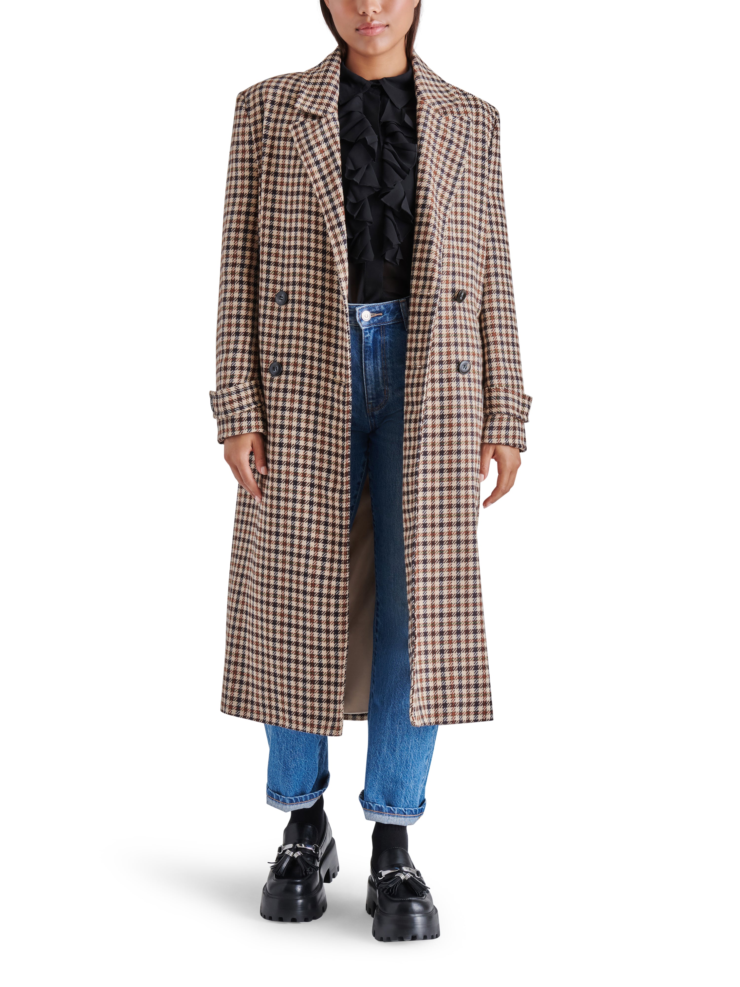 PRINCE LONG COAT - PLAID