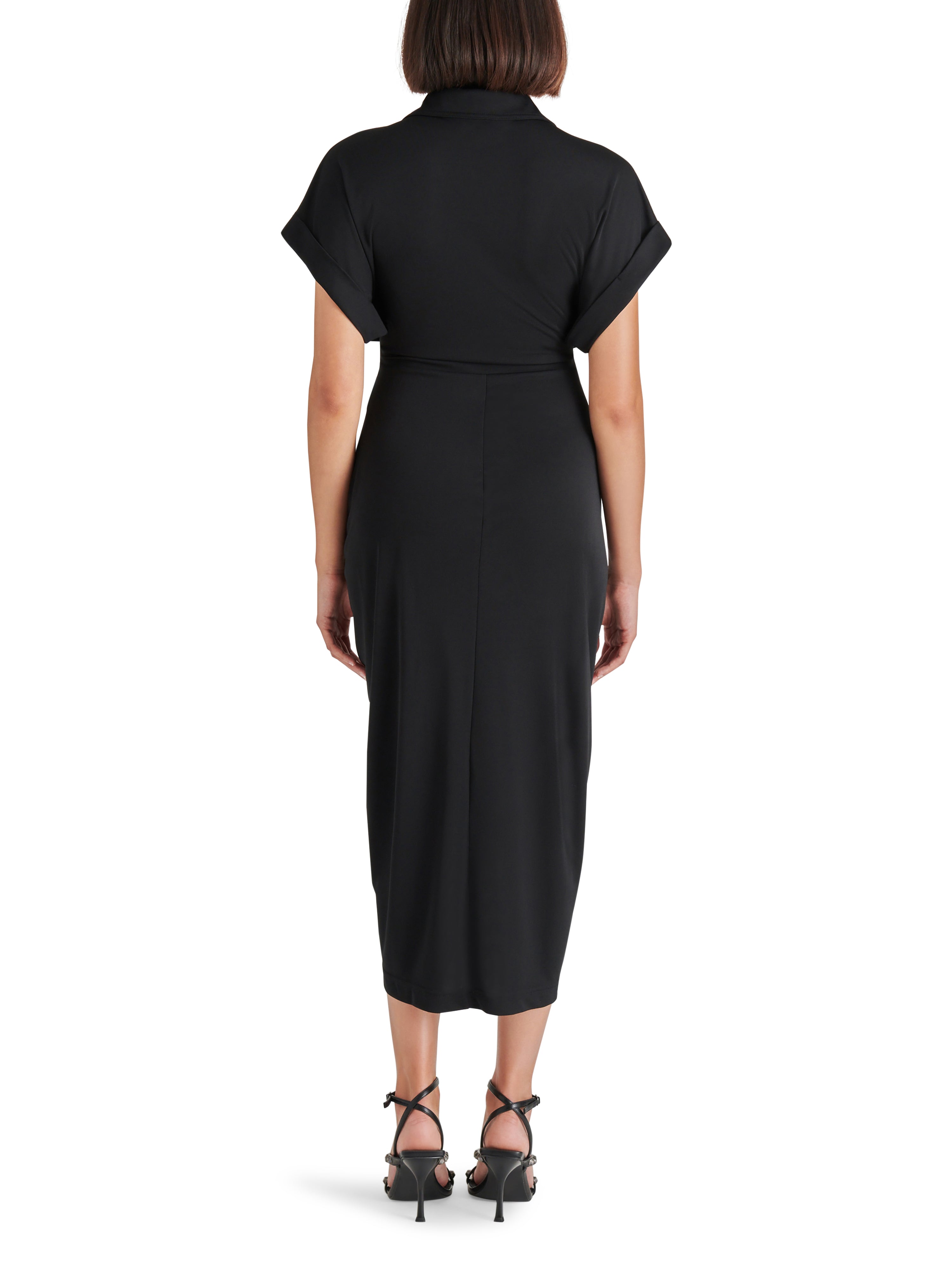 TORI KNIT DRESS - BLACK
