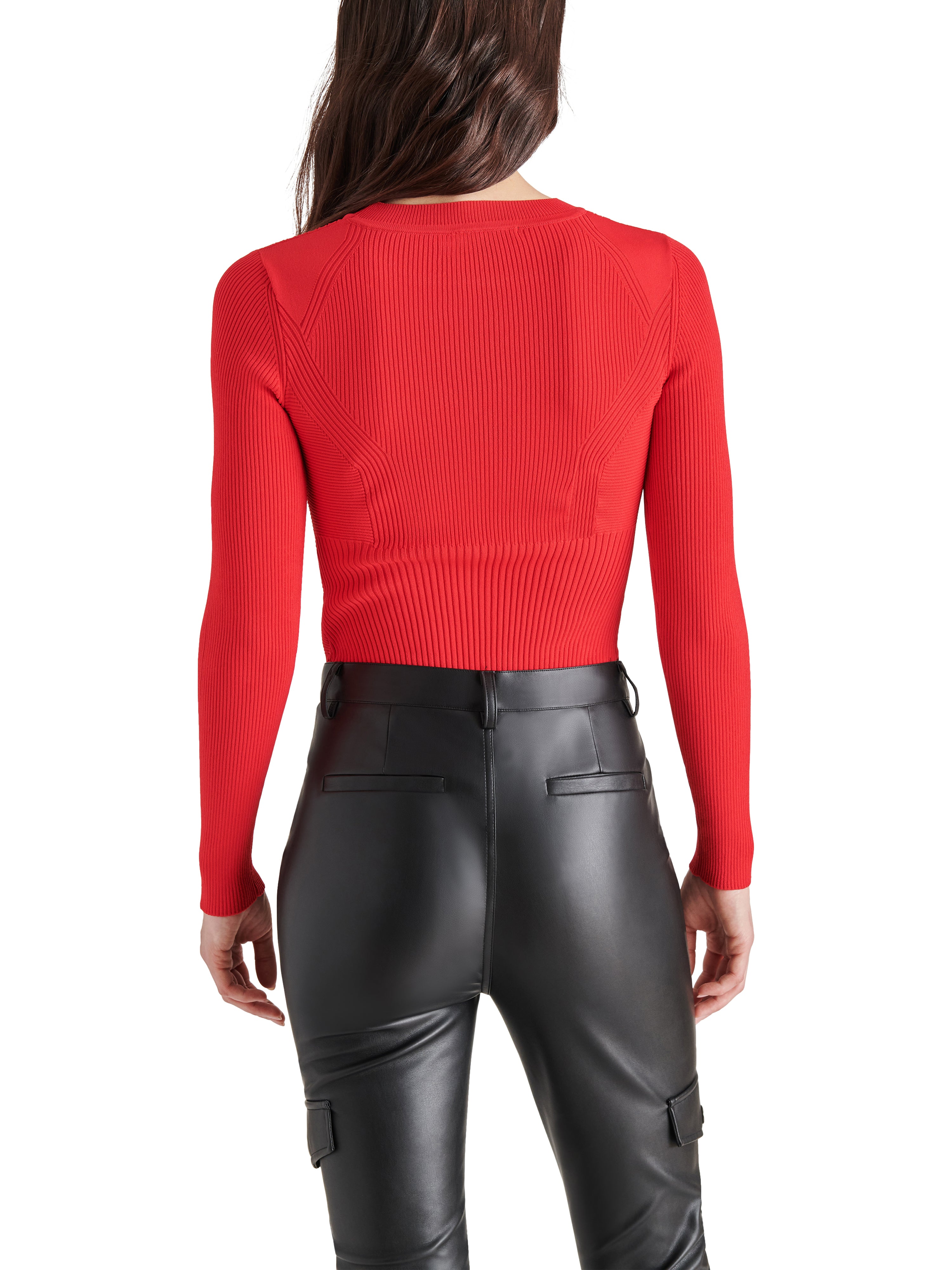 XANDRA BODYSUIT - RED