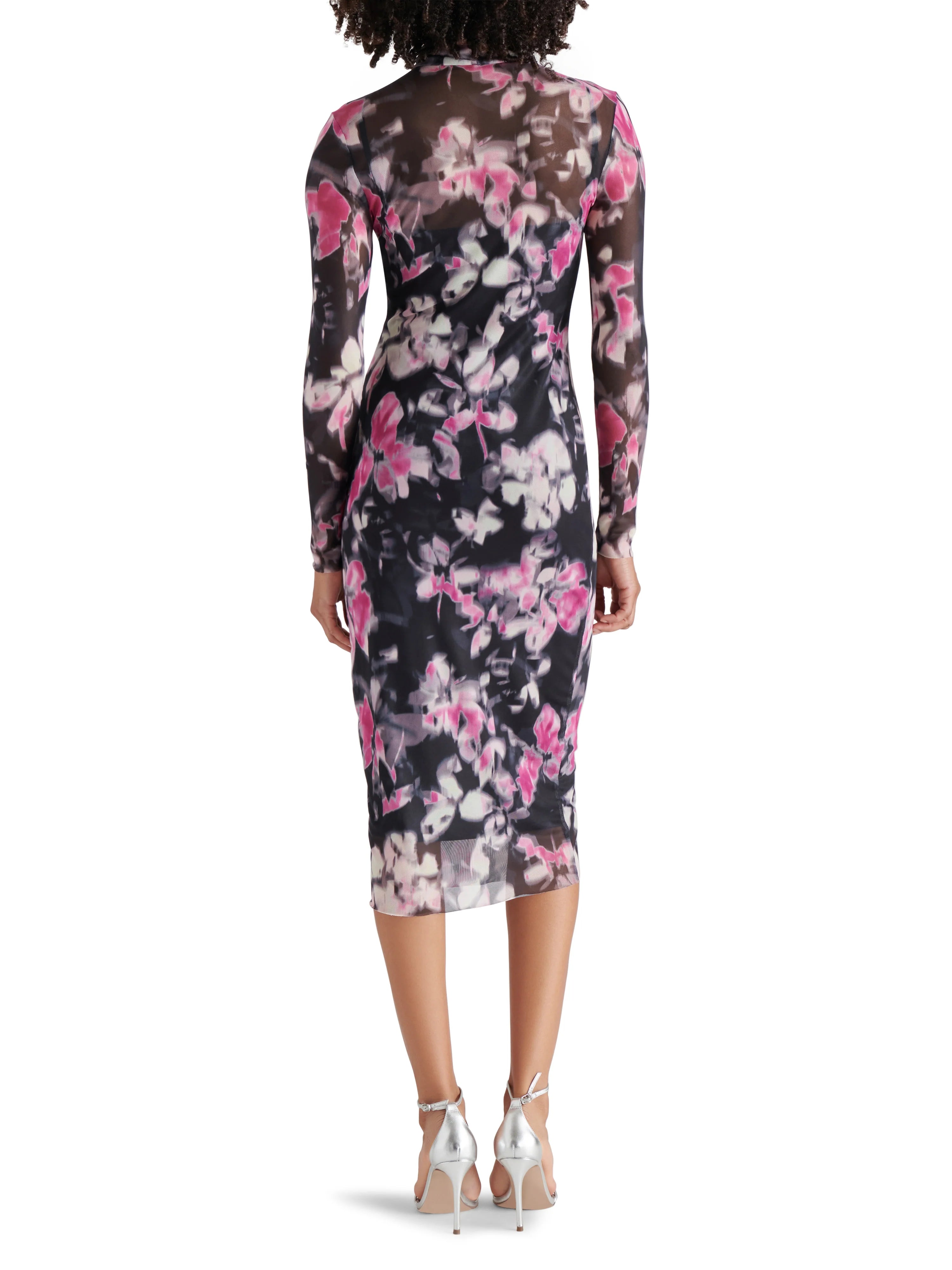 VIVIENNE DRESS - BLACK FLORAL