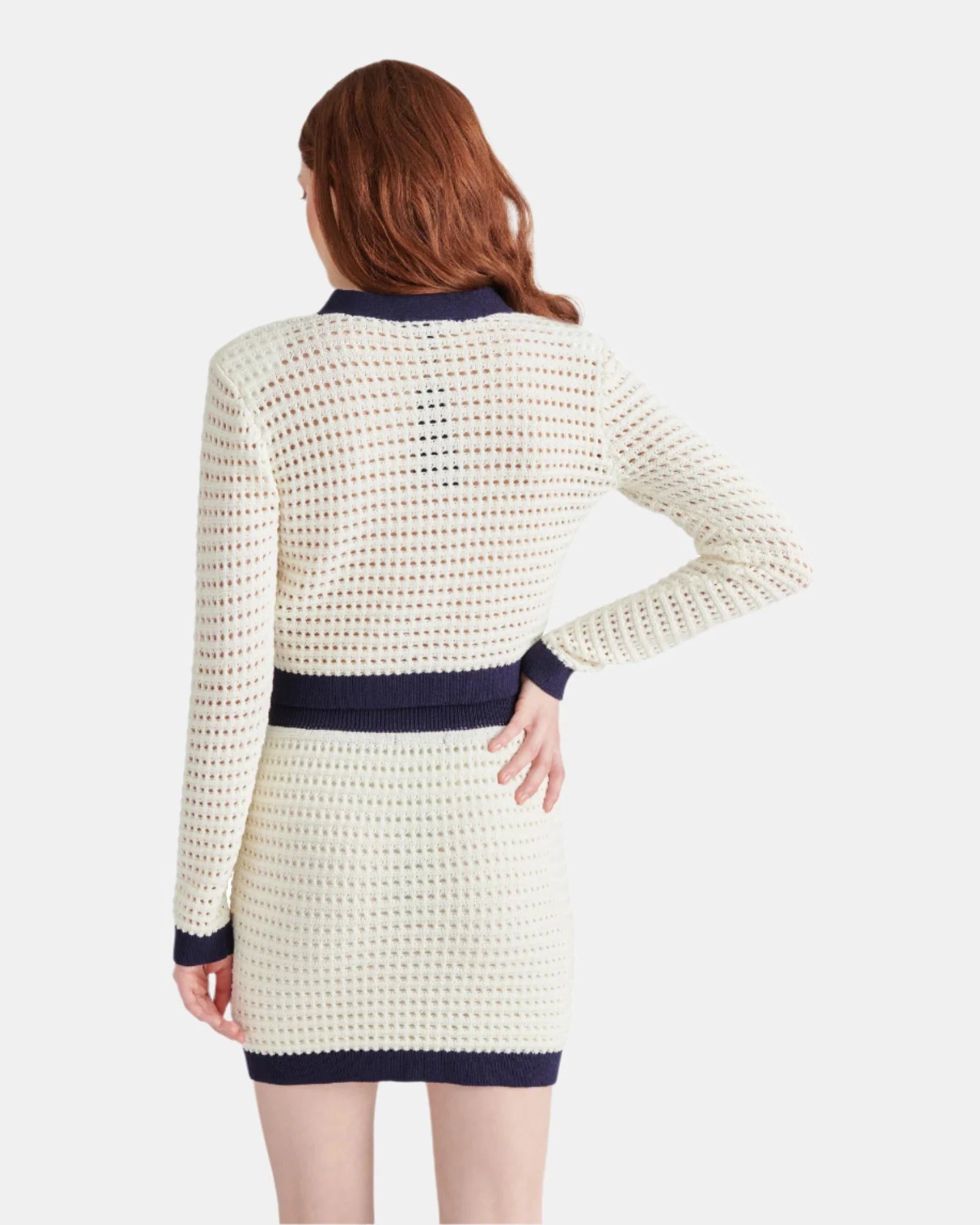 CASETTE CARDIGAN - ANTIQUE WHITE