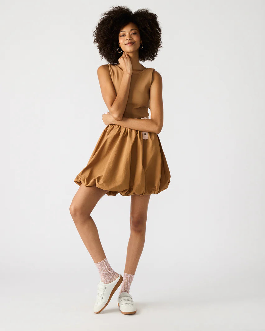 PALERMO DRESS - CARAMEL CAFE
