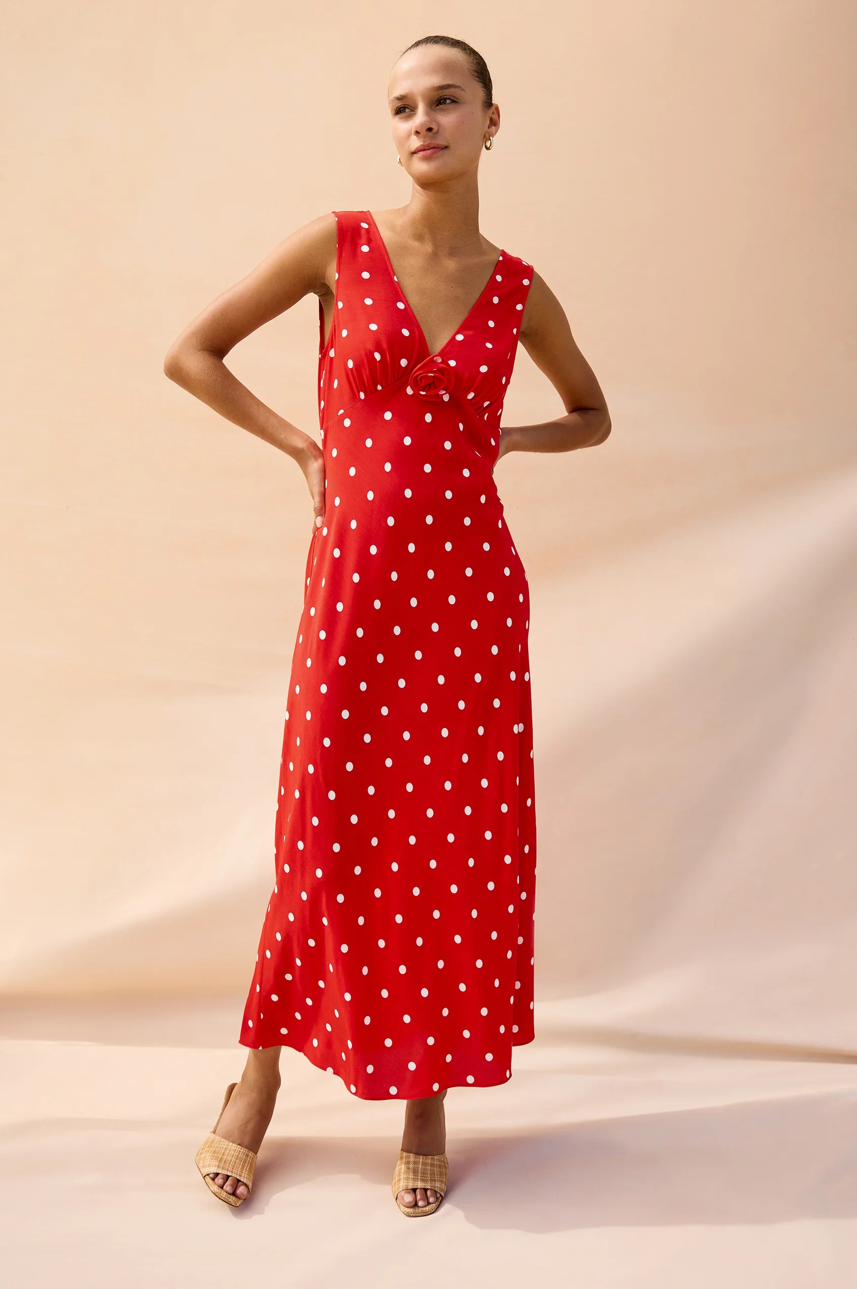 TERENA DRESS - ROSSA