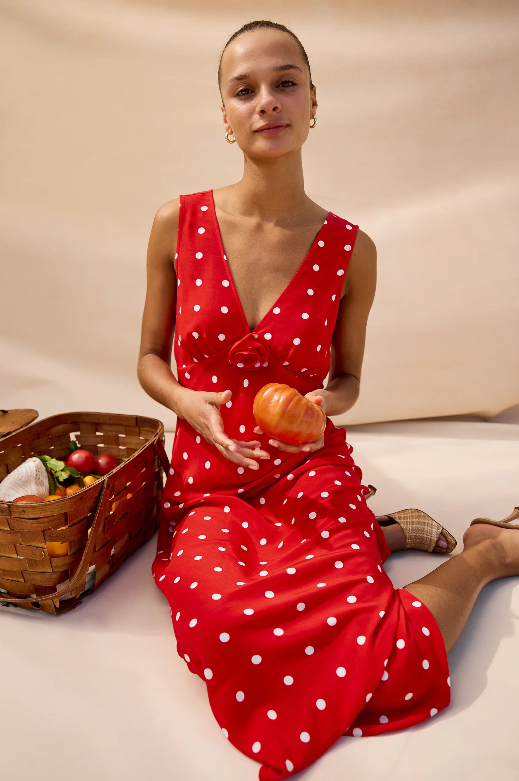 TERENA DRESS - ROSSA
