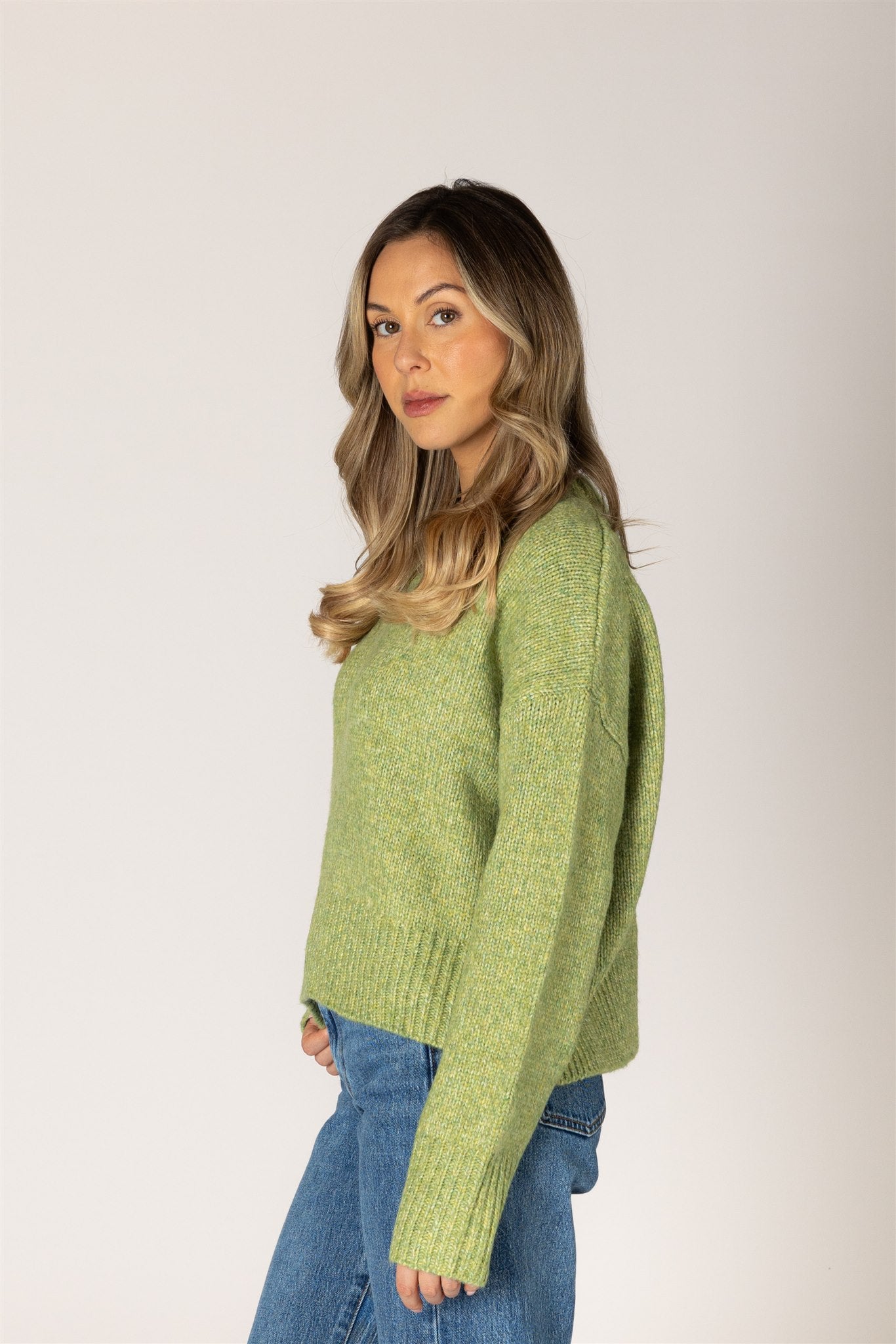 TIMMY SWEATER - MATCHA