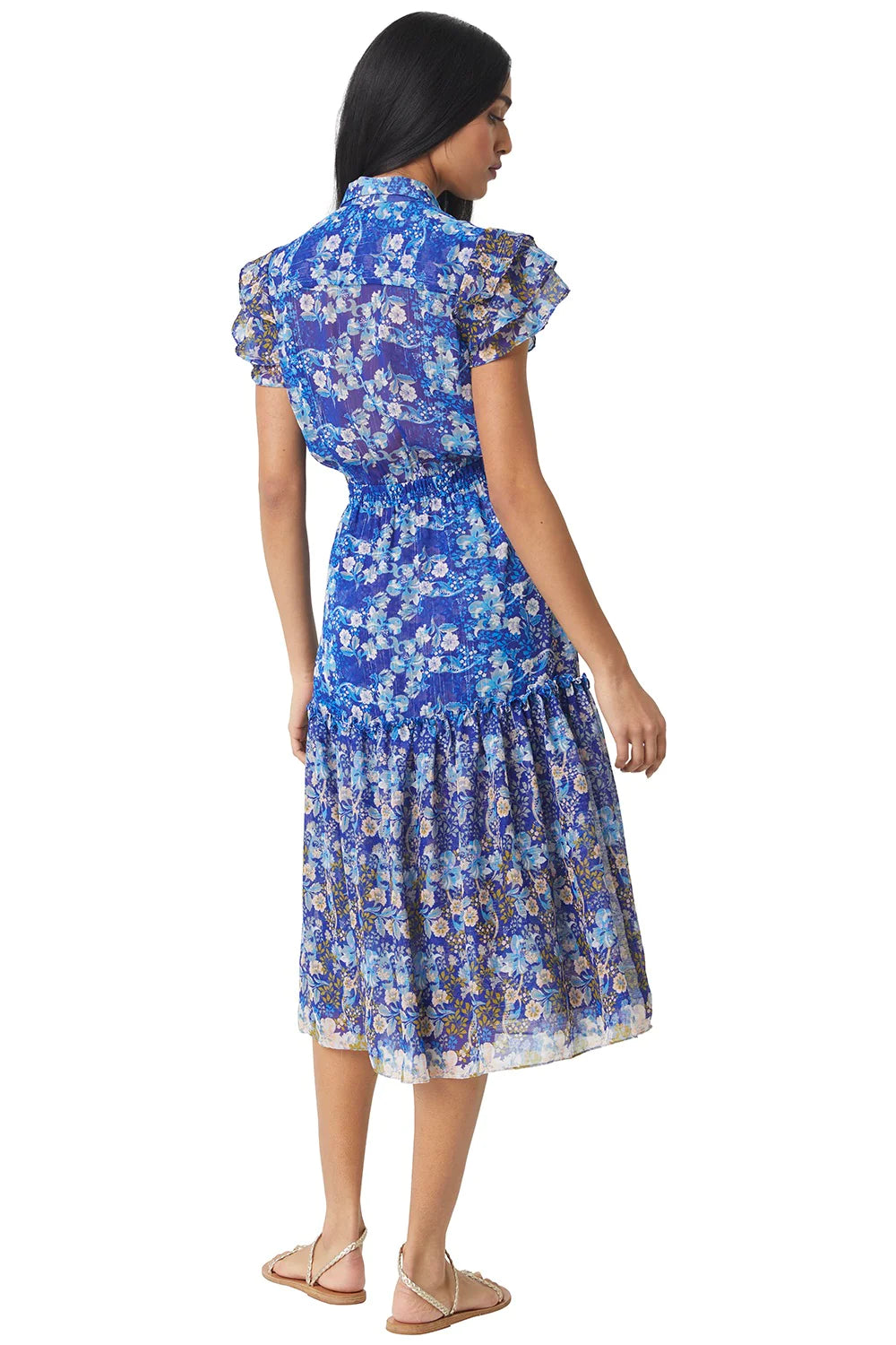 VIOLA DRESS - LAPIS OMBRE
