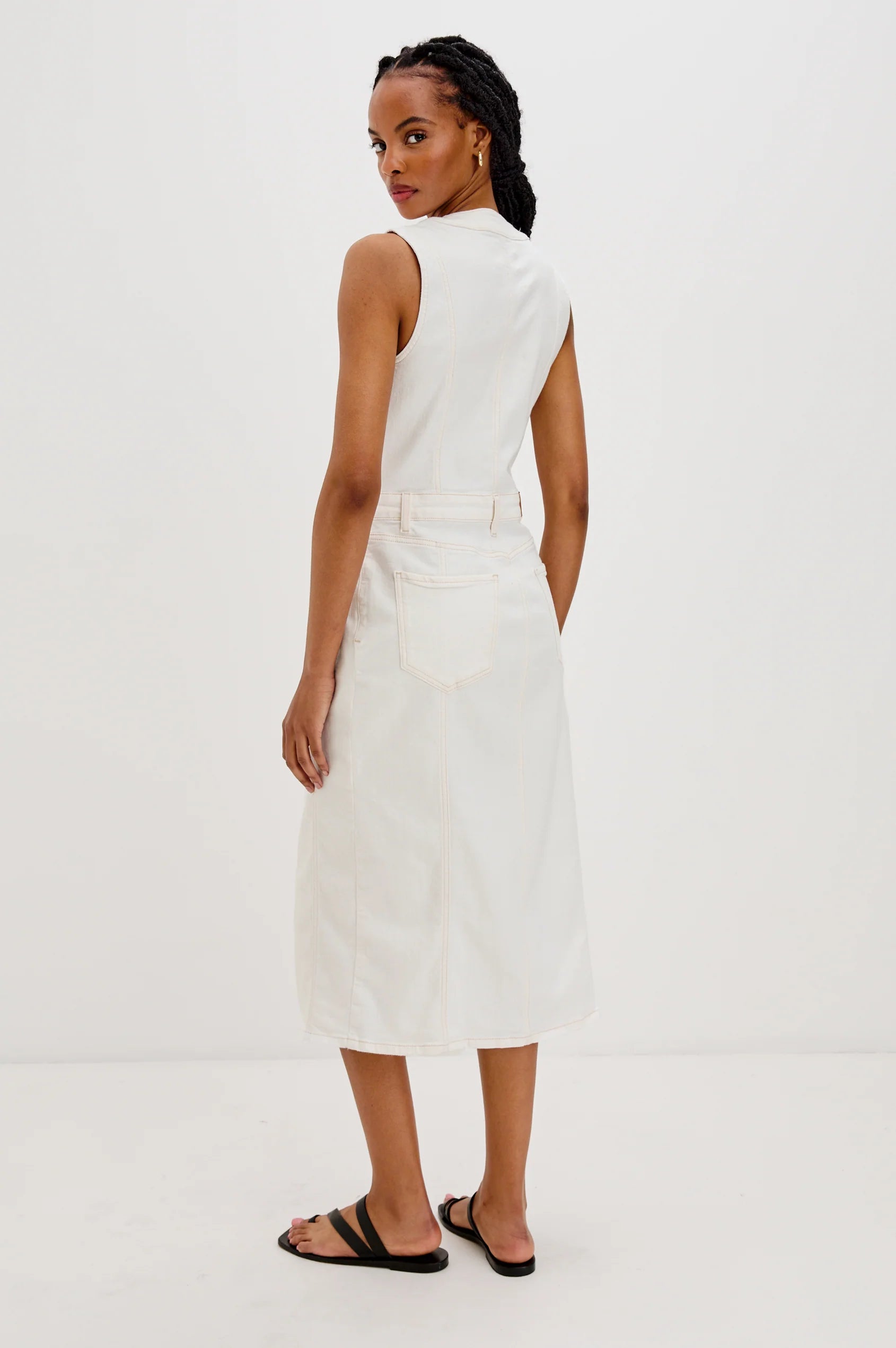 WESTWOOD DRESS - VINTAGE ECRU